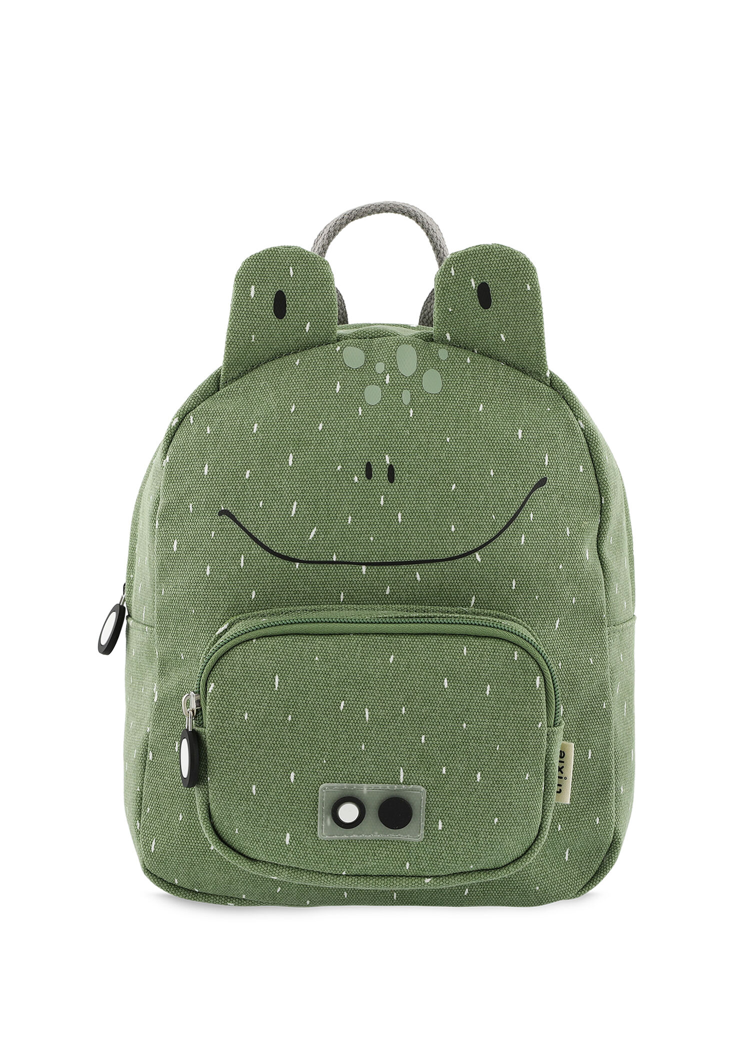 Mr. Frog Backpack Yeşil Desenli Küçük Boy Unisex Çocuk Sırt Çantası