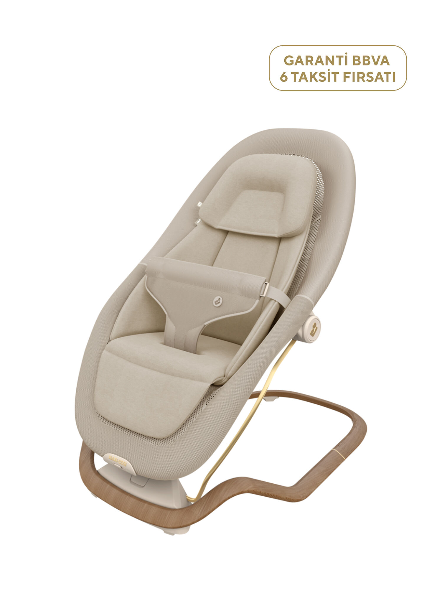 Dove Pro Beige Sezgisel Sallanan Titreşimli Katlanabilir 0-15 kg Ev Tipi Ana Kucağı