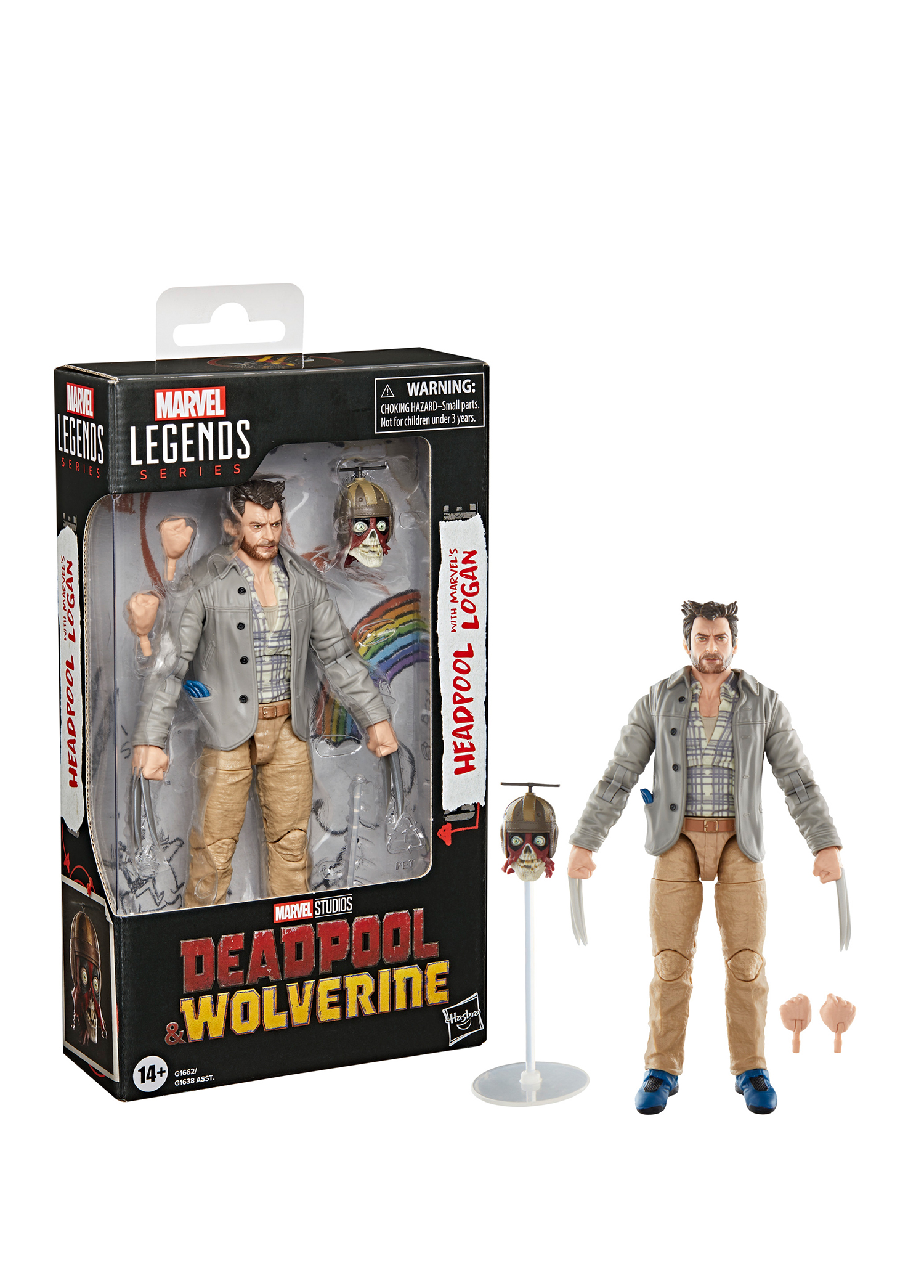 Marvel - Legends Headpool with Marvel's Logan Deadpool Marvel - Legends Headpool with Marvel's Logan Deadpool
