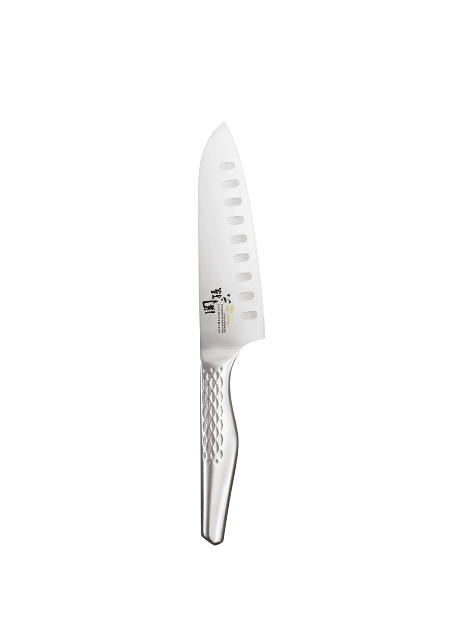 Seki Magoroku Shoso Oluklu Santoku Şef Bıçağı Ab-5157