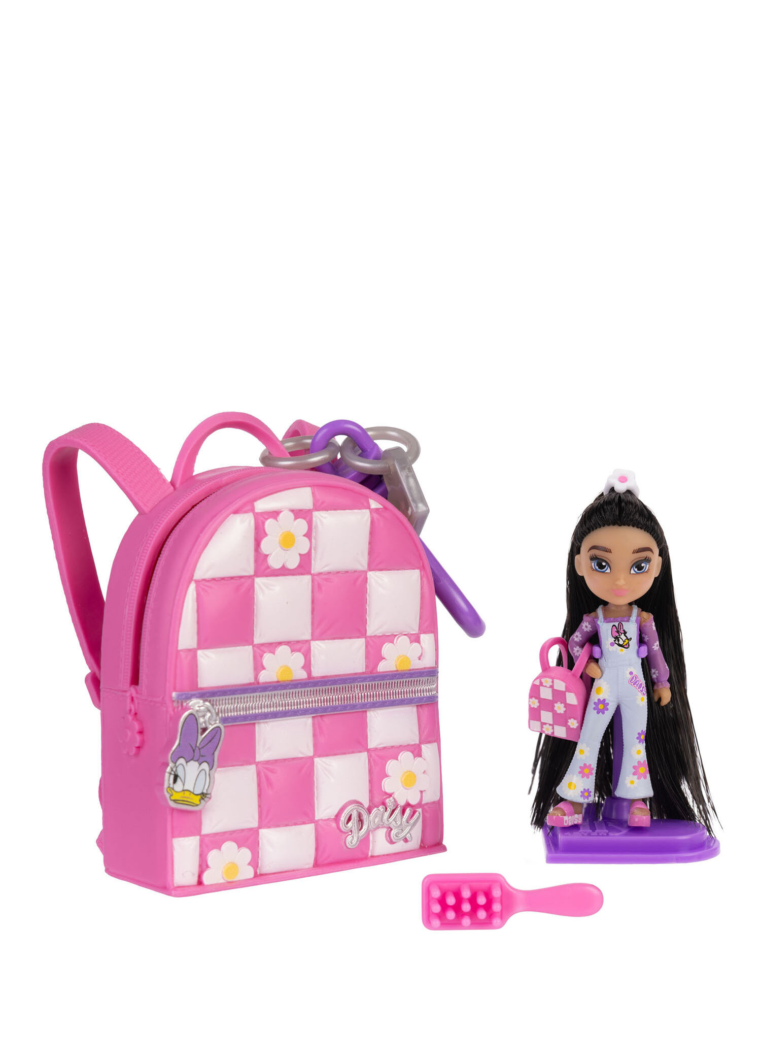 Disney - ily 4ever Daisy Duck Bebek ve Çanta Aksesuar Seti  - Çok Renkli