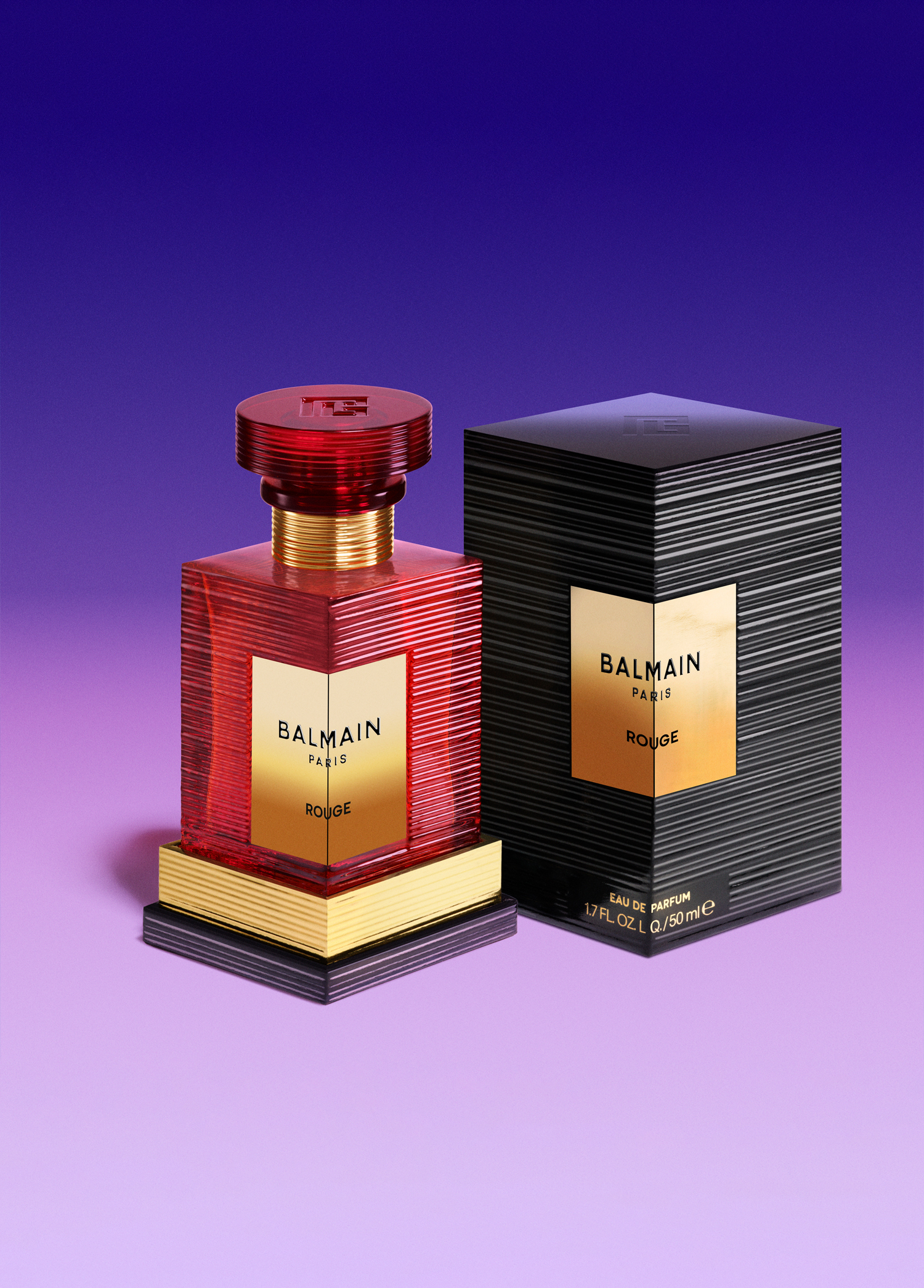Balmain - Rouge EDP 50 ml Unisex Parfüm -
