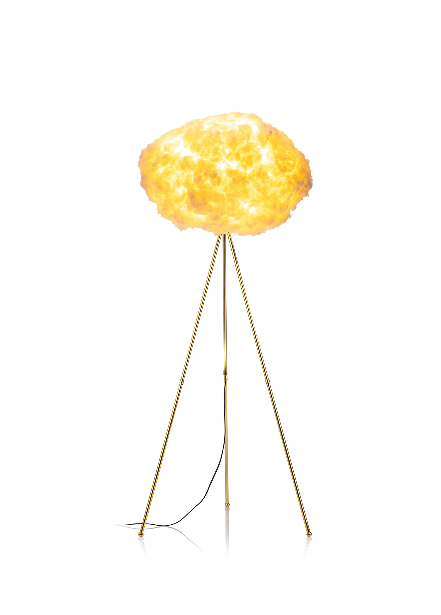 Aydınlatma Rgb Gold Tripod Lambader