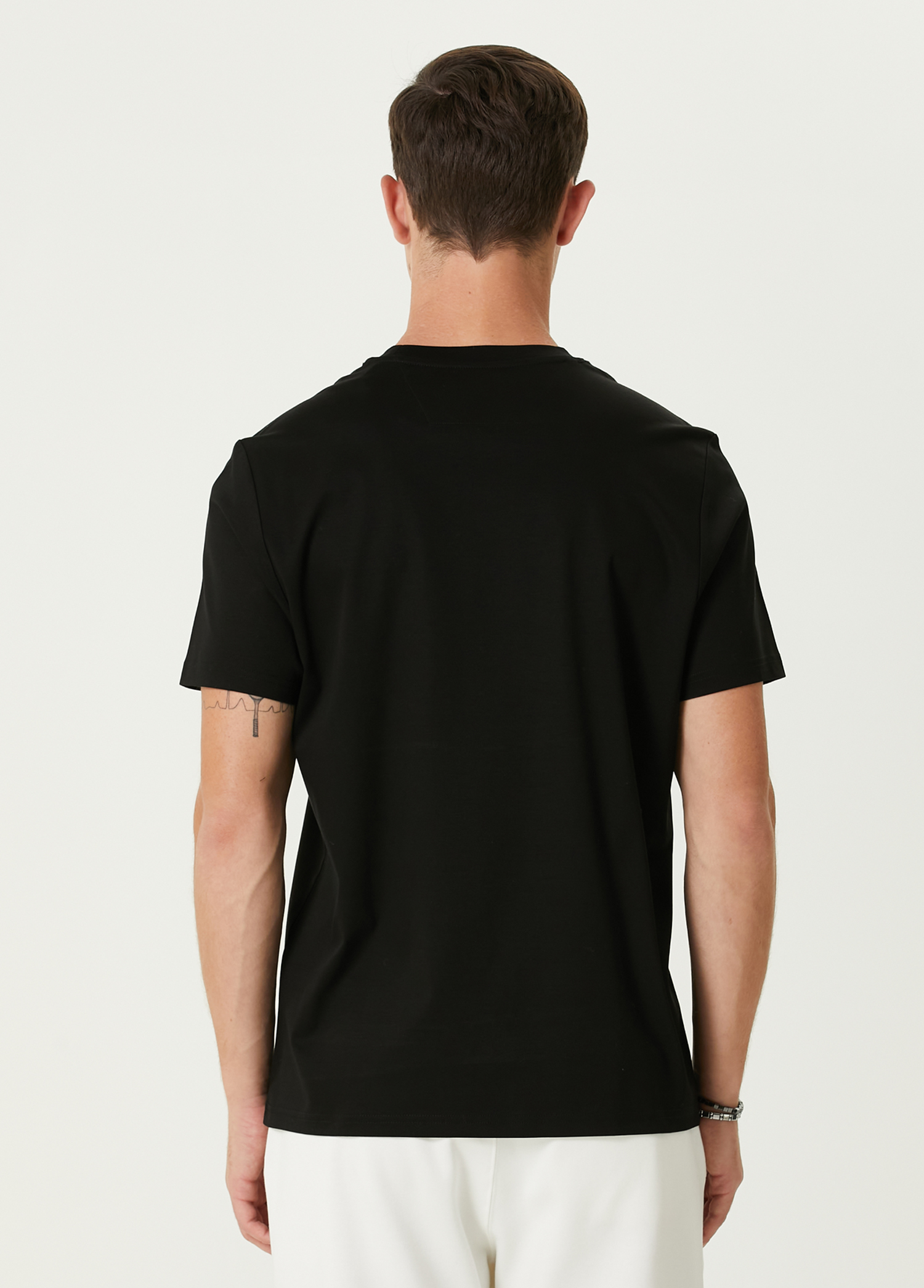 Siyah Basic T-shirt_4