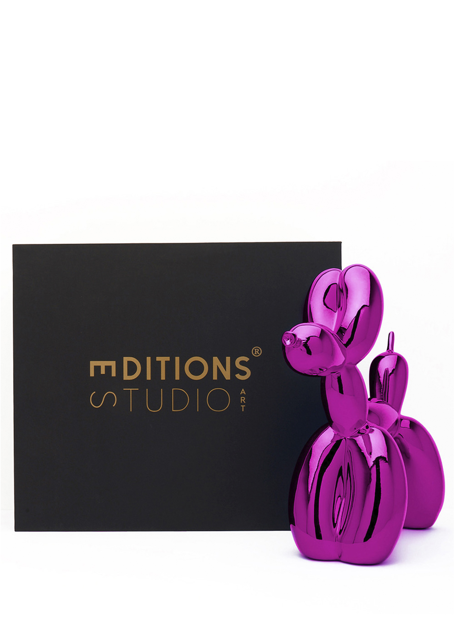 Jeff Koons Balloon Dog XXLarge Pembe Heykel