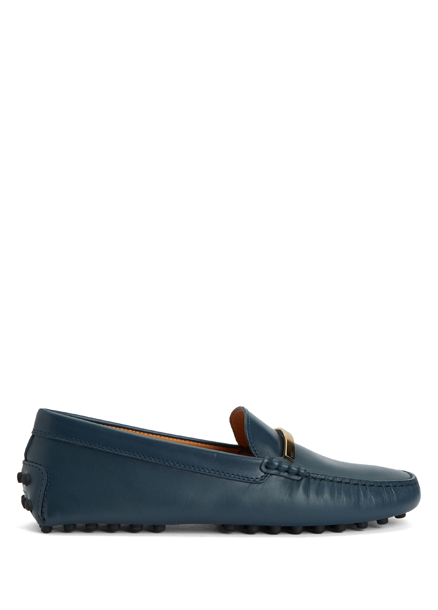 Lacivert Kadın Deri Loafer