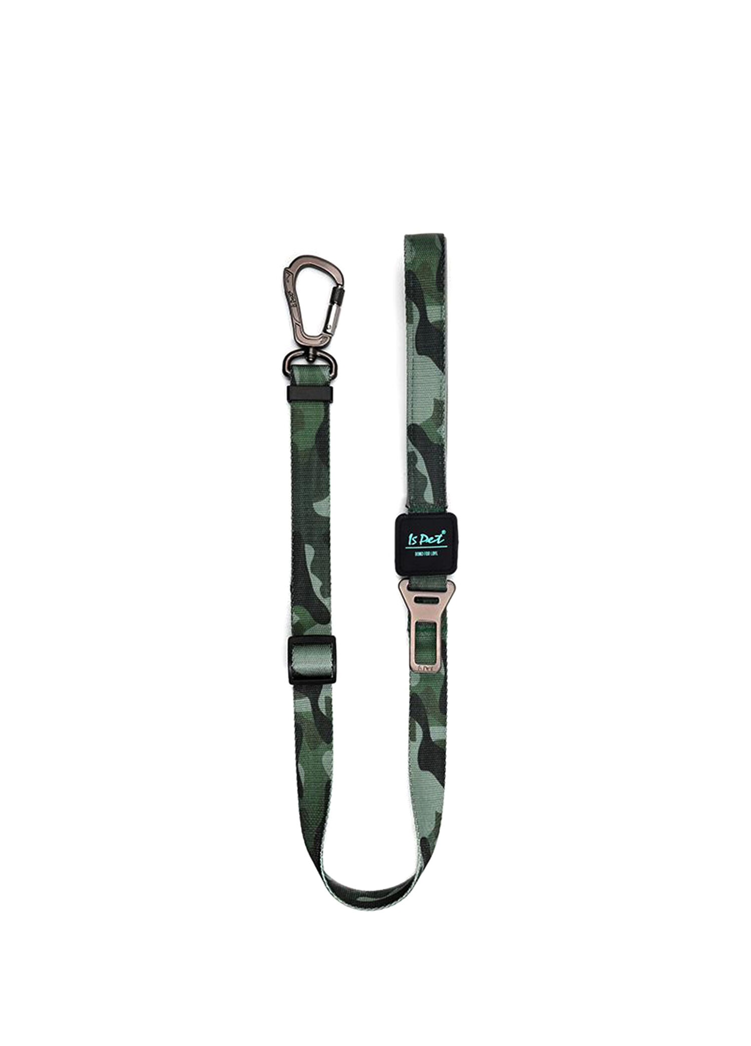 Ispet Camouflage Köpek Araç Emniyet Kemeri ve Gezdirme Kayışı