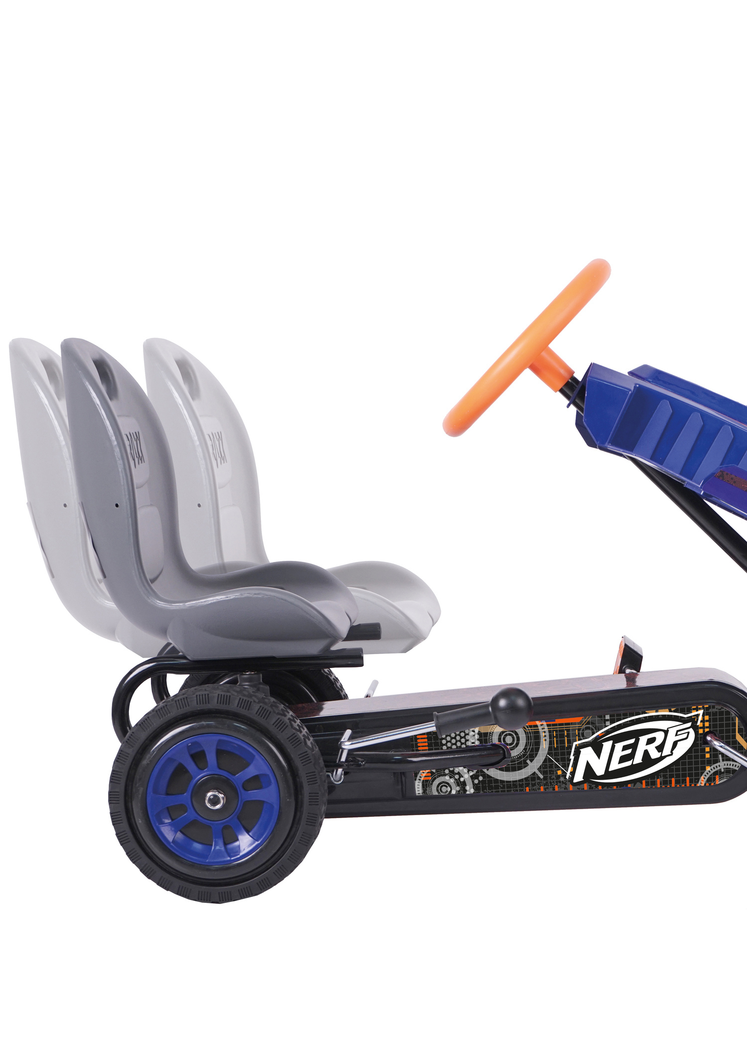 Nerf striker pedal go kart online