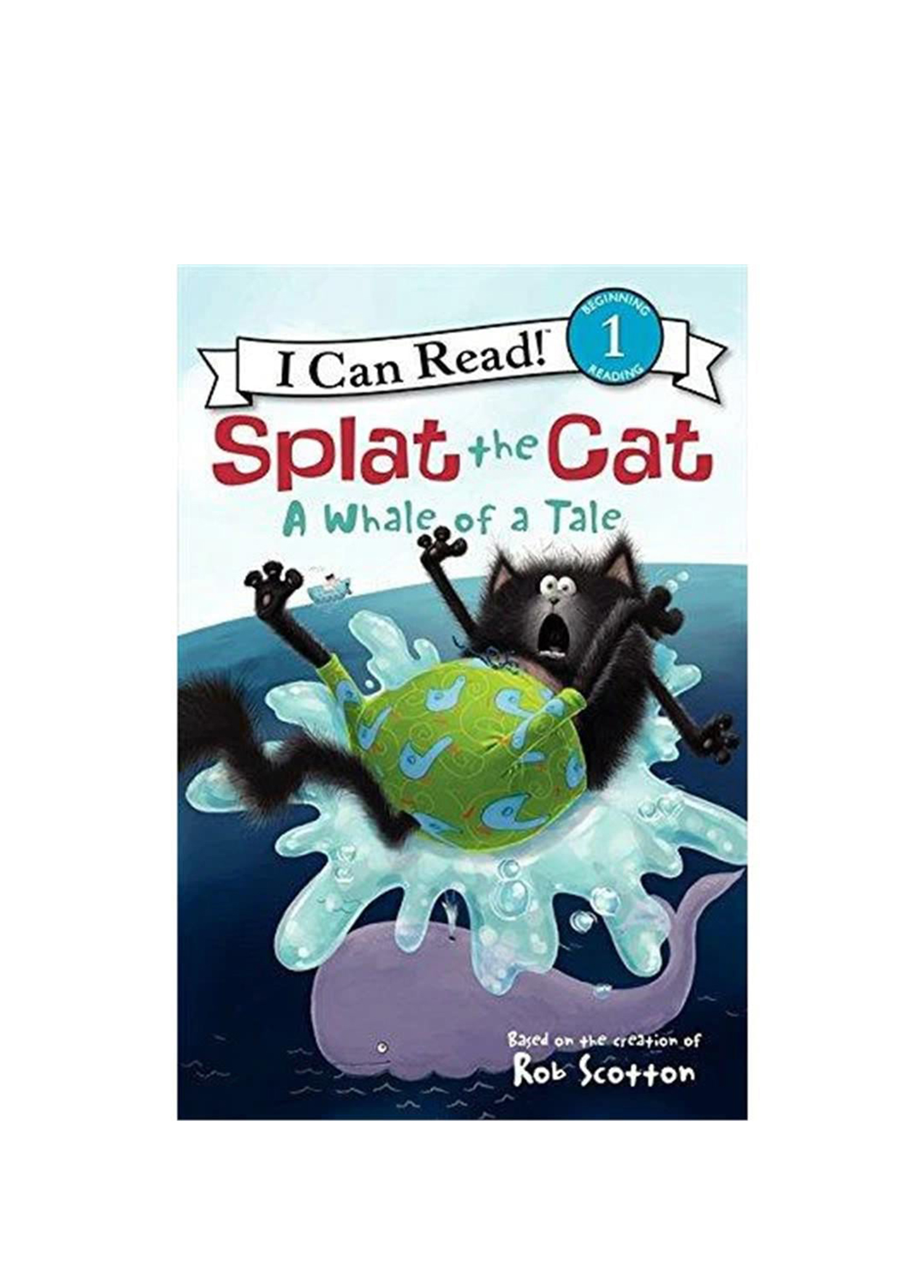 Splat the Cat: A Whale of a Tale Çocuk Yabancı Dil Kitabı