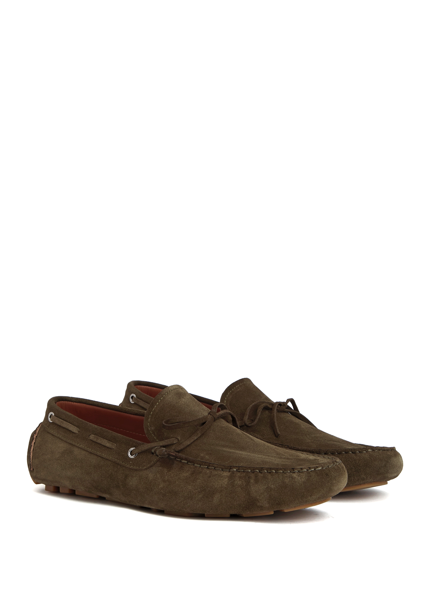 Haki Erkek Süet Loafer_1