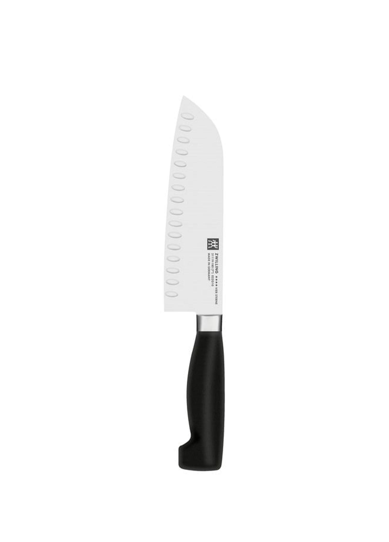 Four Star Oluklu Paslanmaz Çelik Santoku Bıçağı 18 cm