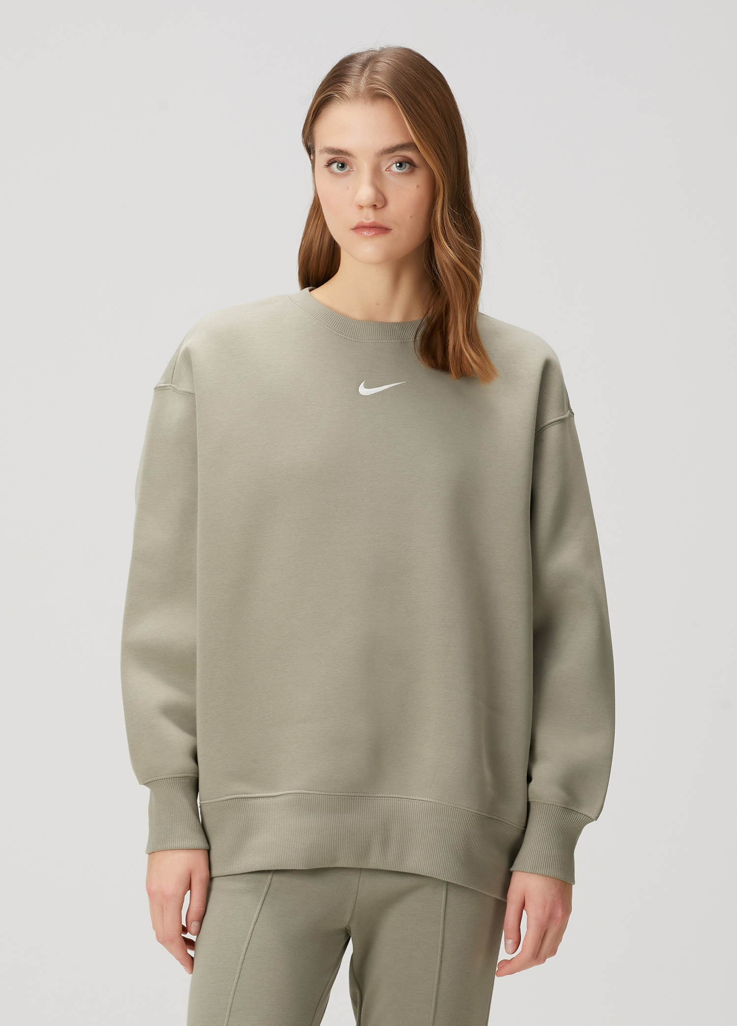 Haki Oversize Sweatshirt