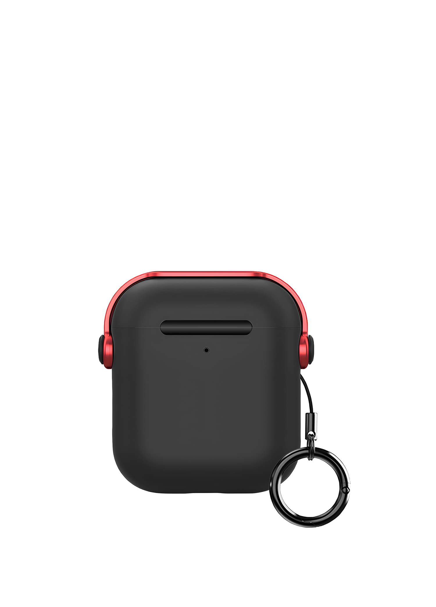 Black Red Airpods 2 DjPods Kılıf