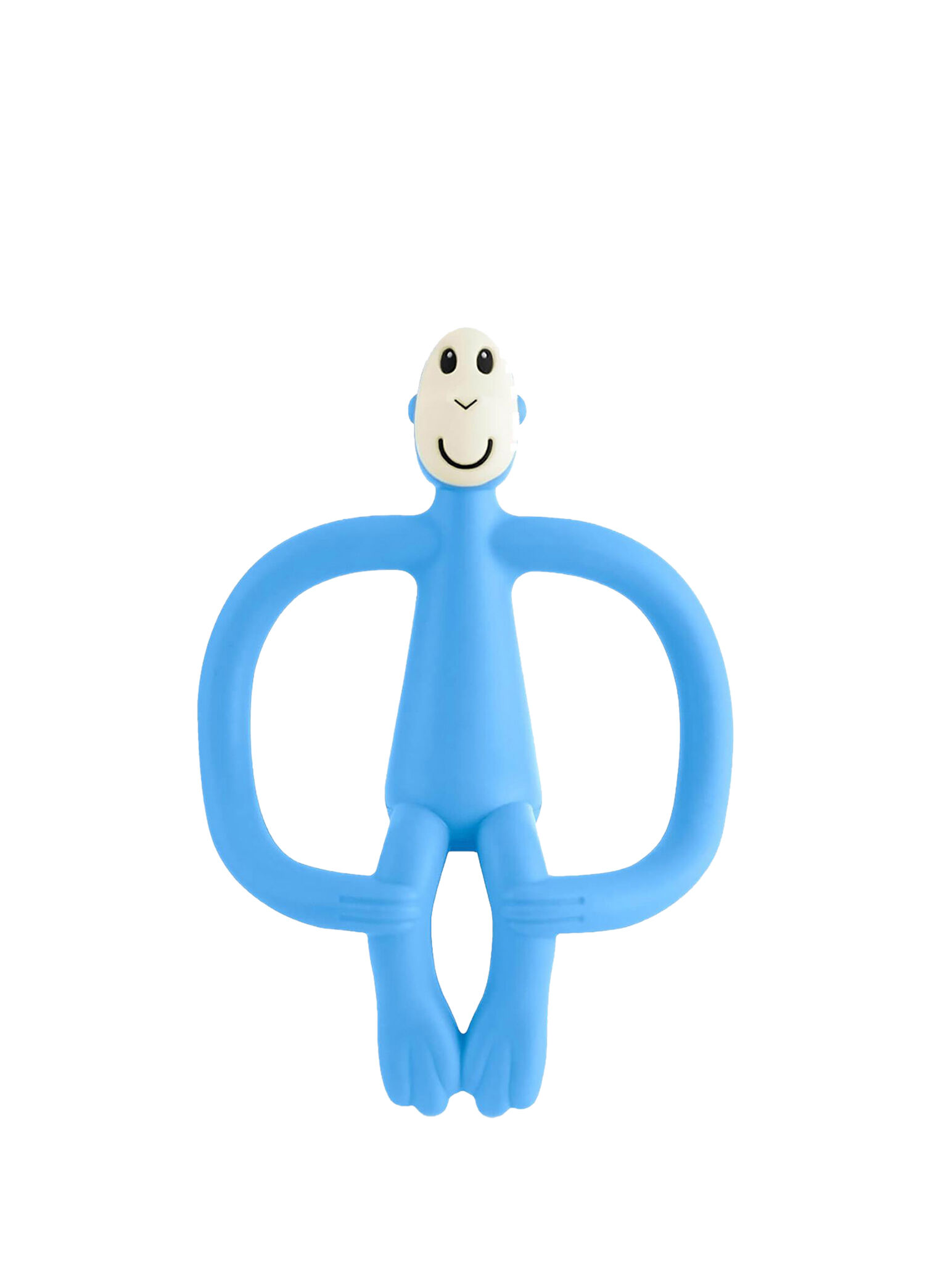 Monkey Bebe Mavisi Silikon Diş Kaşıyıcı