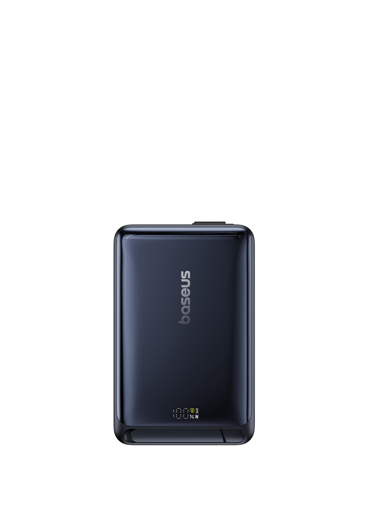 Nomos Qi2 Kablosuz USB-C Cable 10000mAh 45W Siyah PowerBank