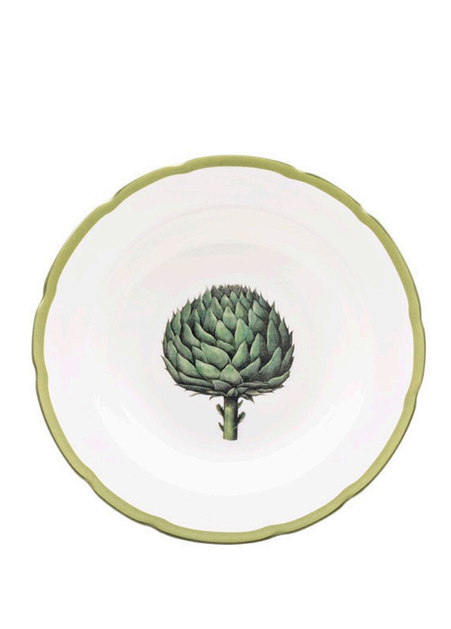 Kitchen Garden Artichoke Porselen Tabak 21 cm