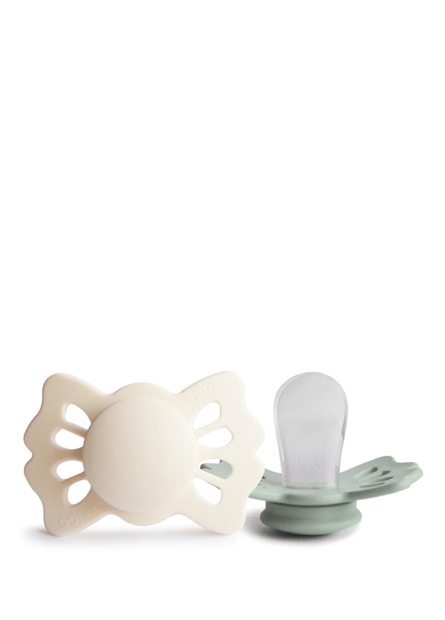 Lucky Cream Sage 0-6 Ay Silikon 2'li Emzik