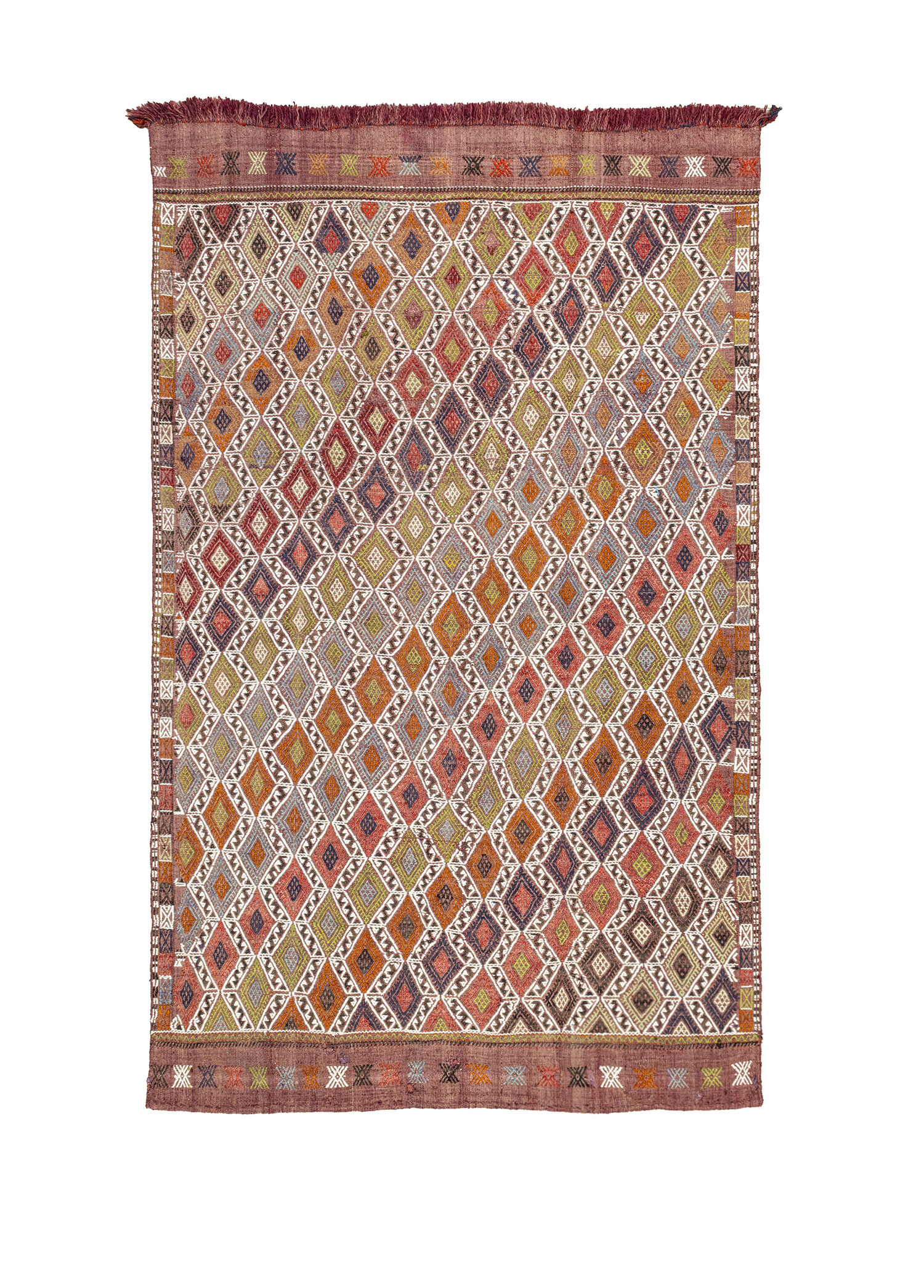 Cidal Etnik Tasarımlı El Dokuma Kilim 146x235 cm