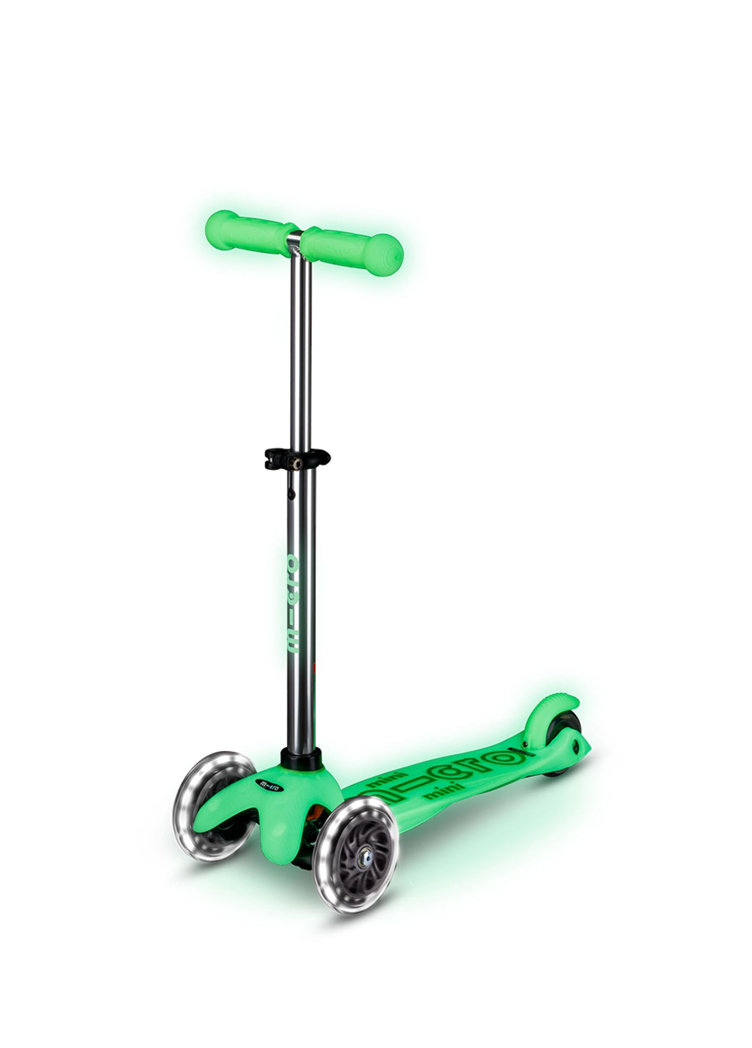 Mini Deluxe Glow Led Plus Ayarlanabilir Gidonlu 3 Tekerlekli 2-5 Yaş Çocuk Scooter