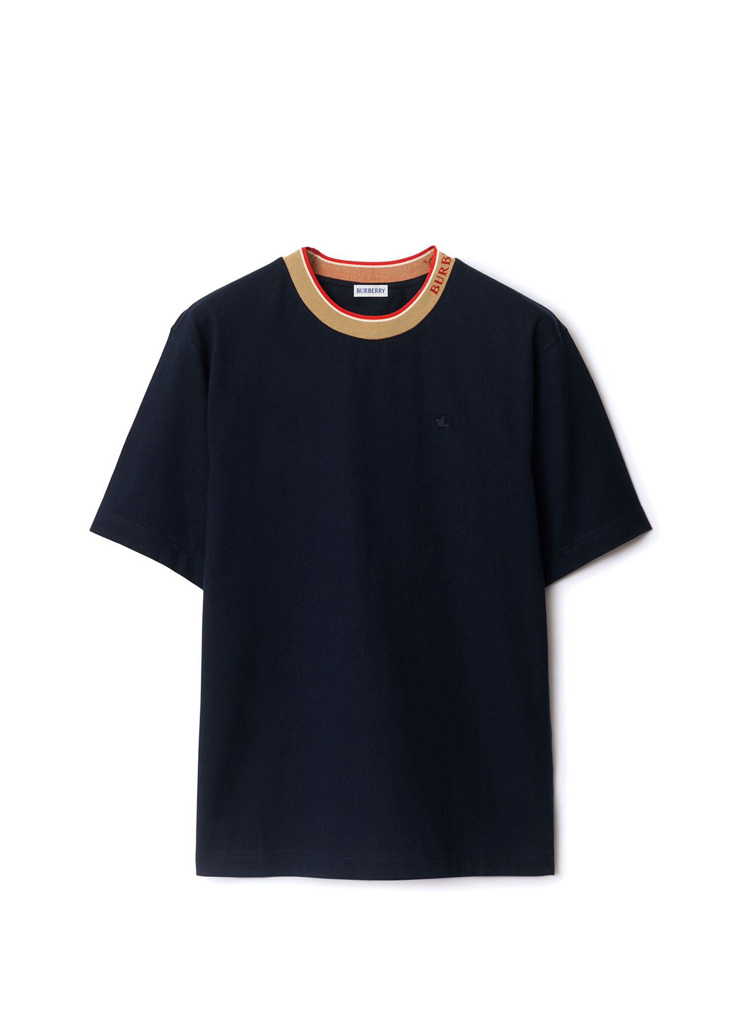BURBERRY Tシャツ Burberry Lacivert Erkek Lacivert Kısa Kollu Erkek T-Shirt 1888112