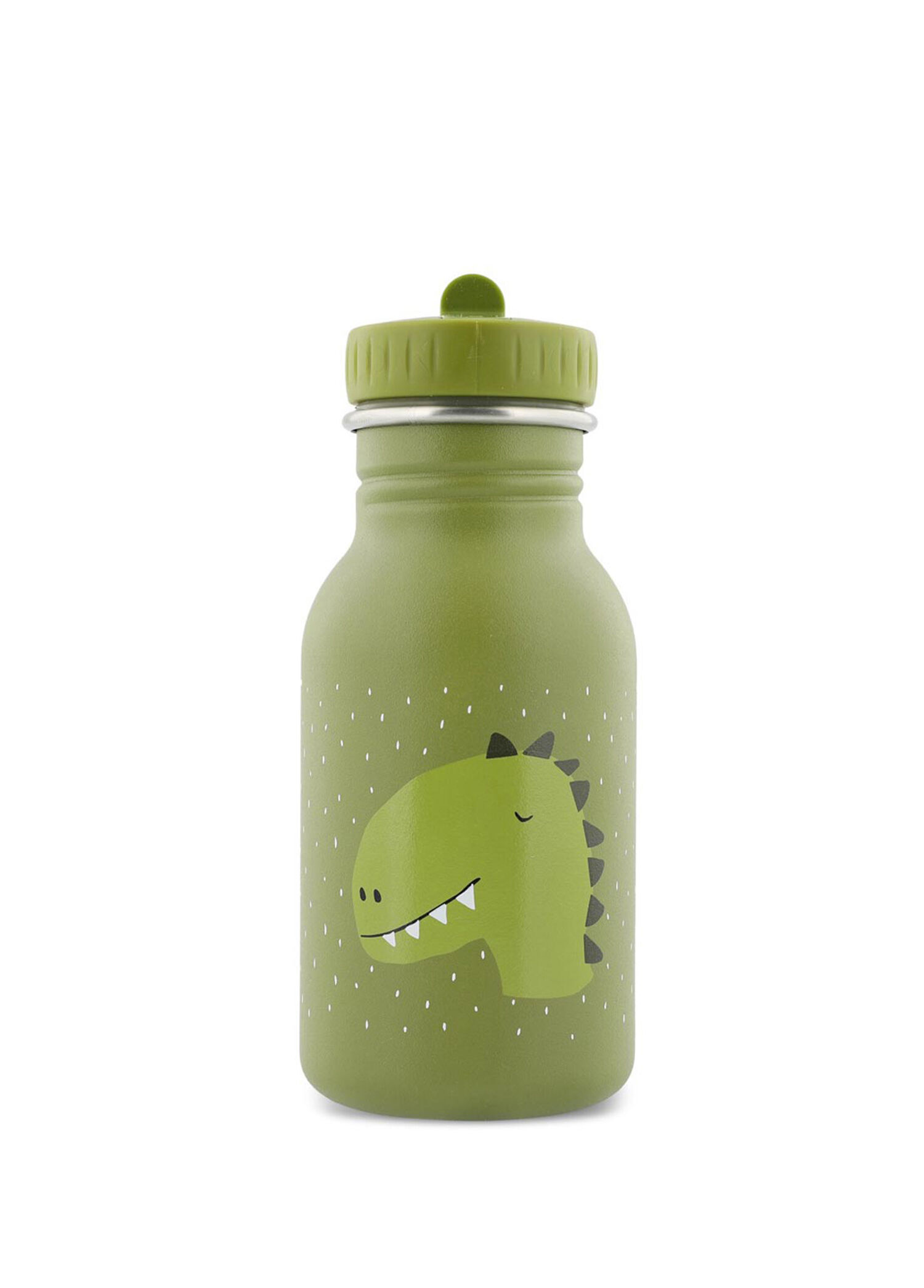 Mr.Dino Yeşil Çelik Çocuk Matara 350 ml
