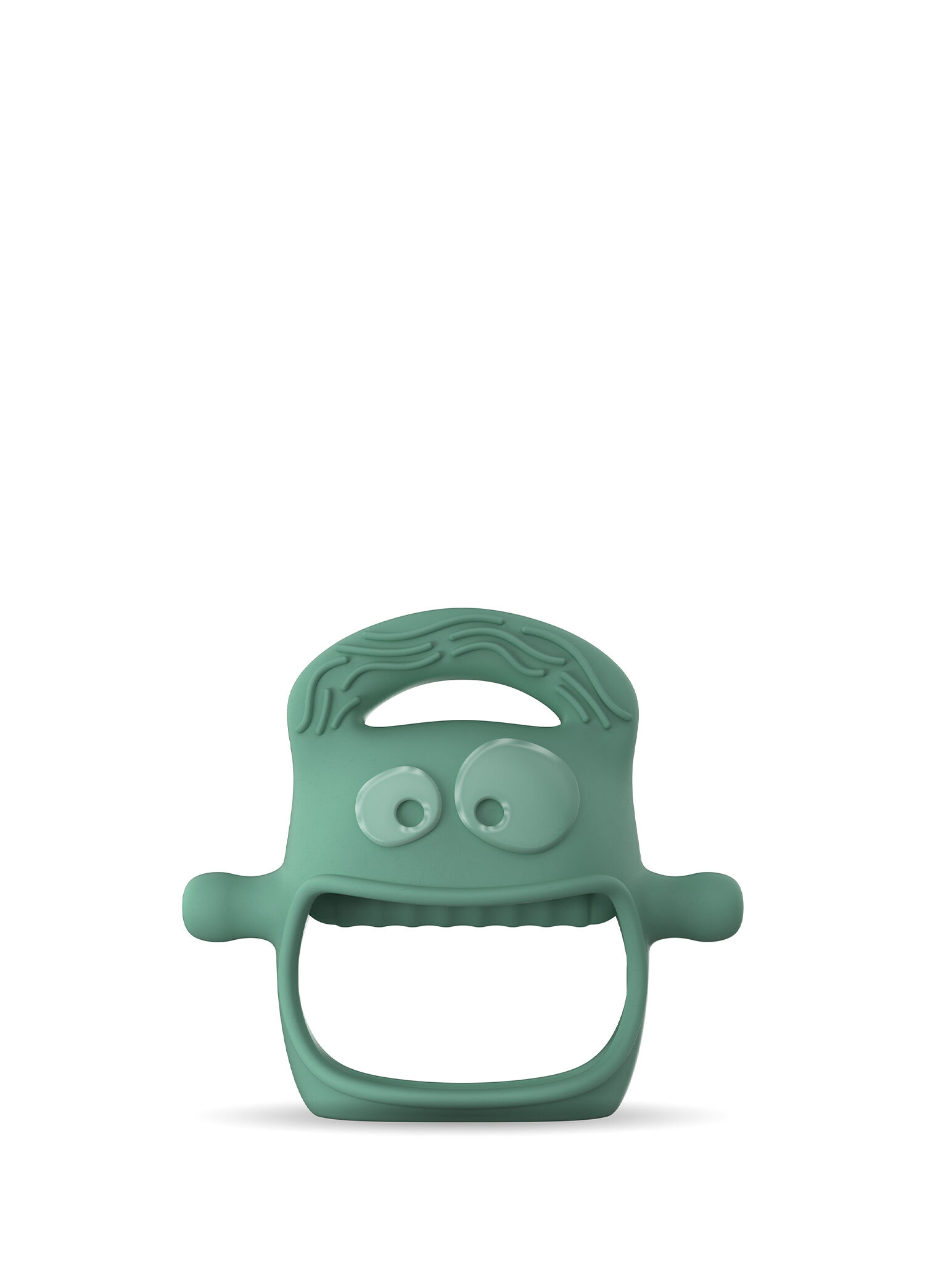 Silikon Yeşil Bebek Diş Kaşıyıcı