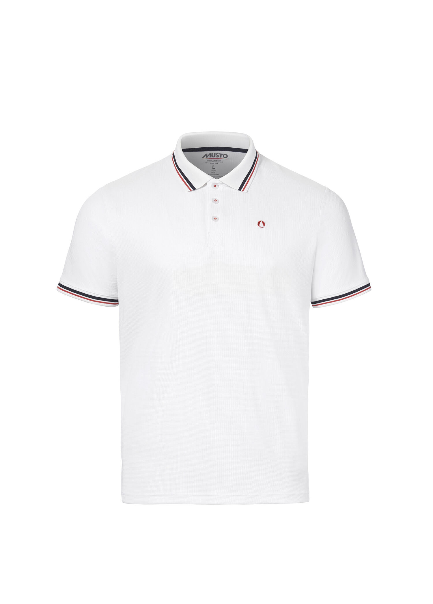 M Evo Pro Lite SS 2.0 Beyaz Kısa Kollu Erkek Polo Yaka T-shirt