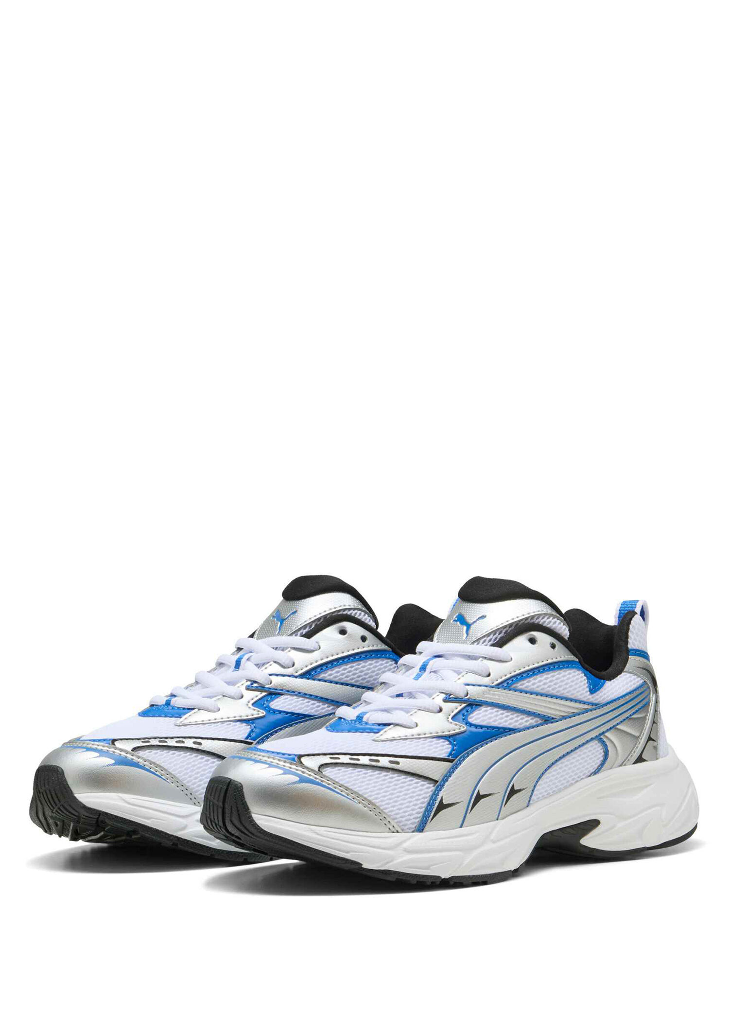 Puma PUMA White-PUMA Silver-PUMA Te Erkek Morphic White Silver