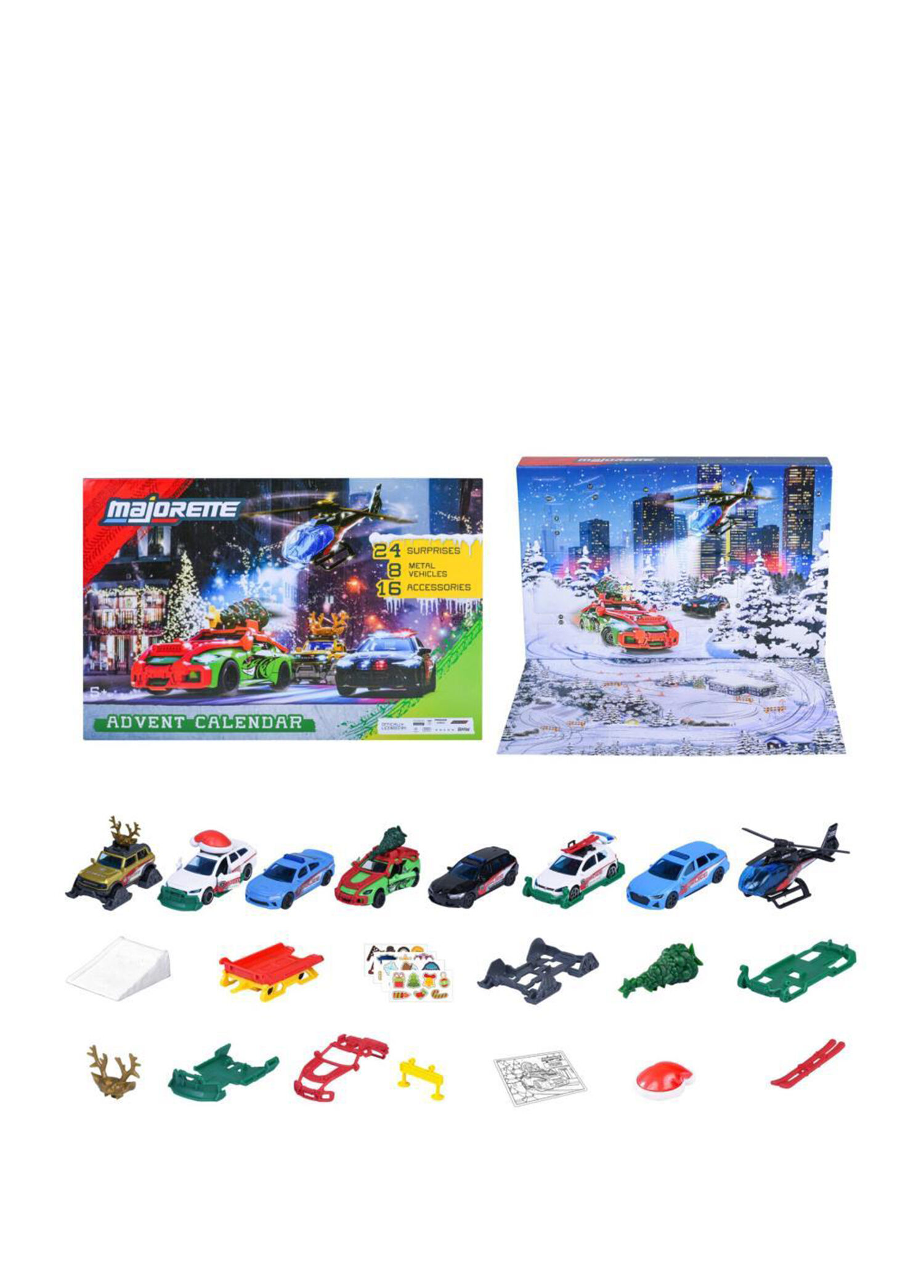 Majorette Advent Takvimi 2025 Renkli Oyun Seti