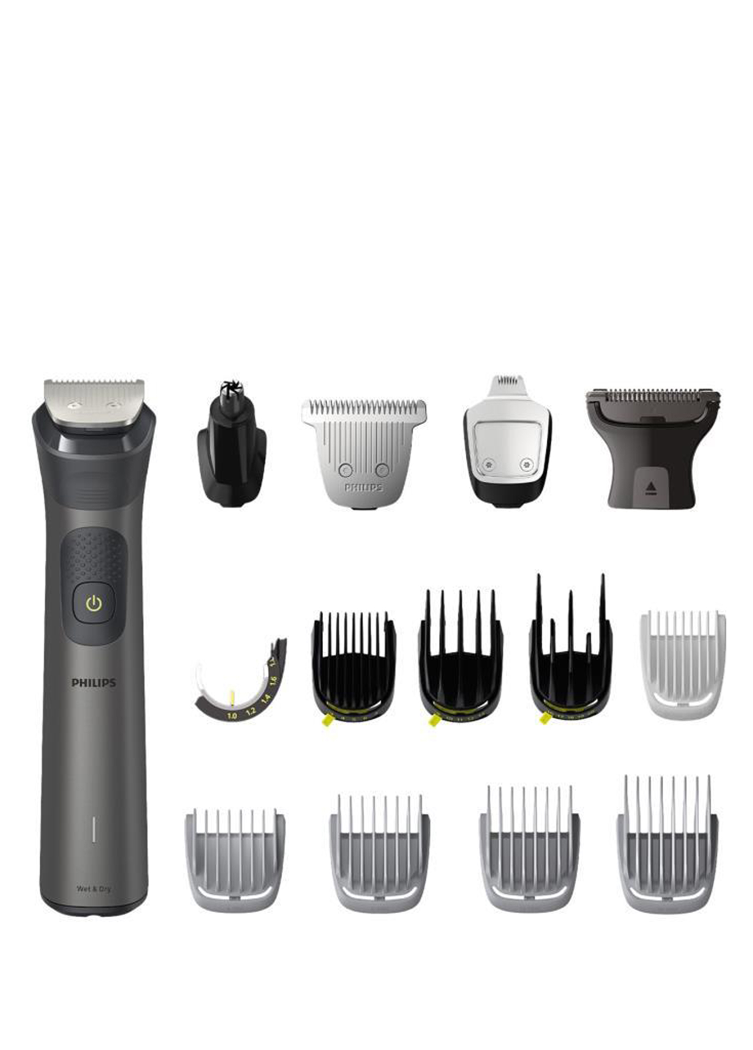 All-in-One Trimmer 7000 Serisi MG7950/15 Islak & Kuru 15'i 1 Arada Erkek Bakım Seti