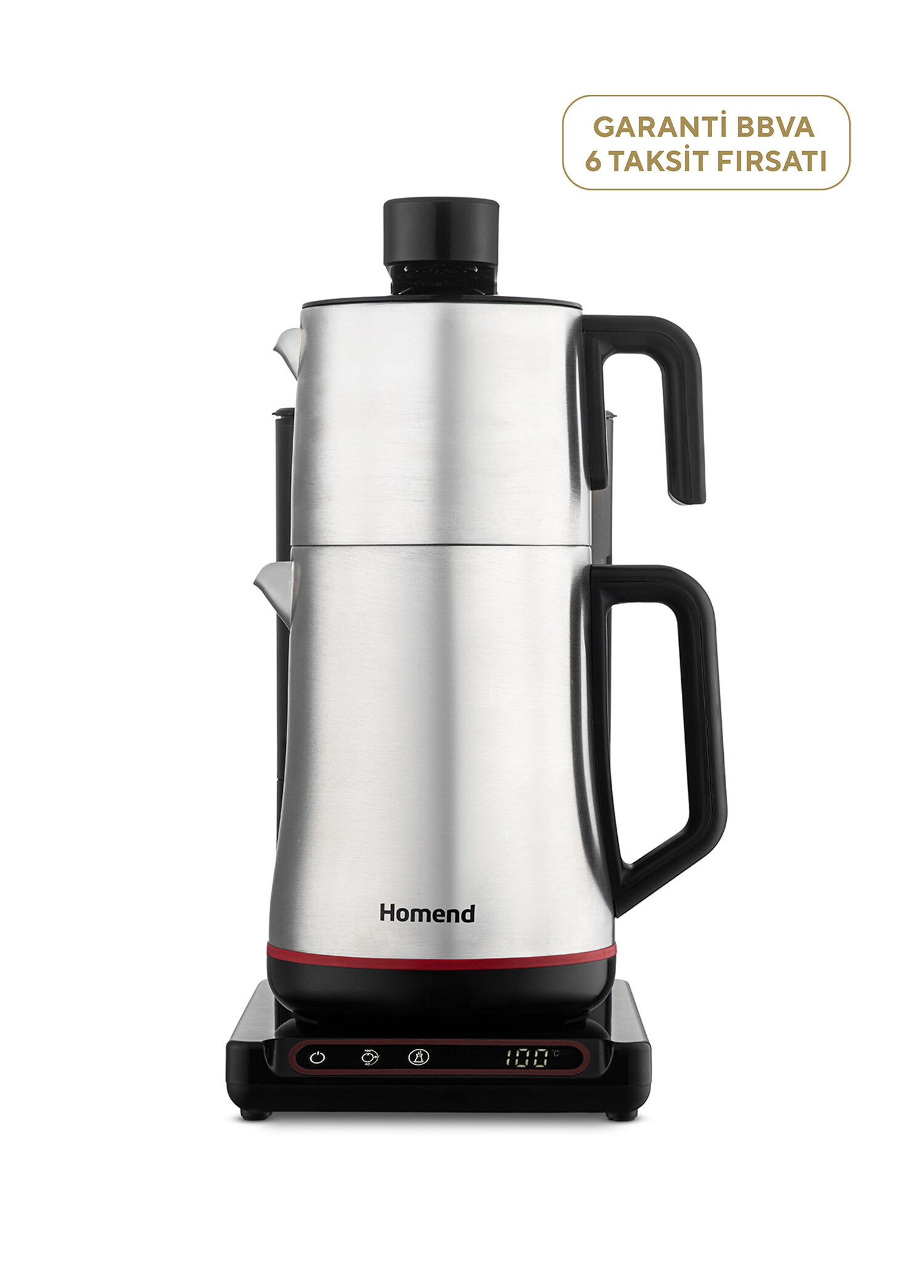 Teabot 1785H Siyah Otomatik Çay Makinesi