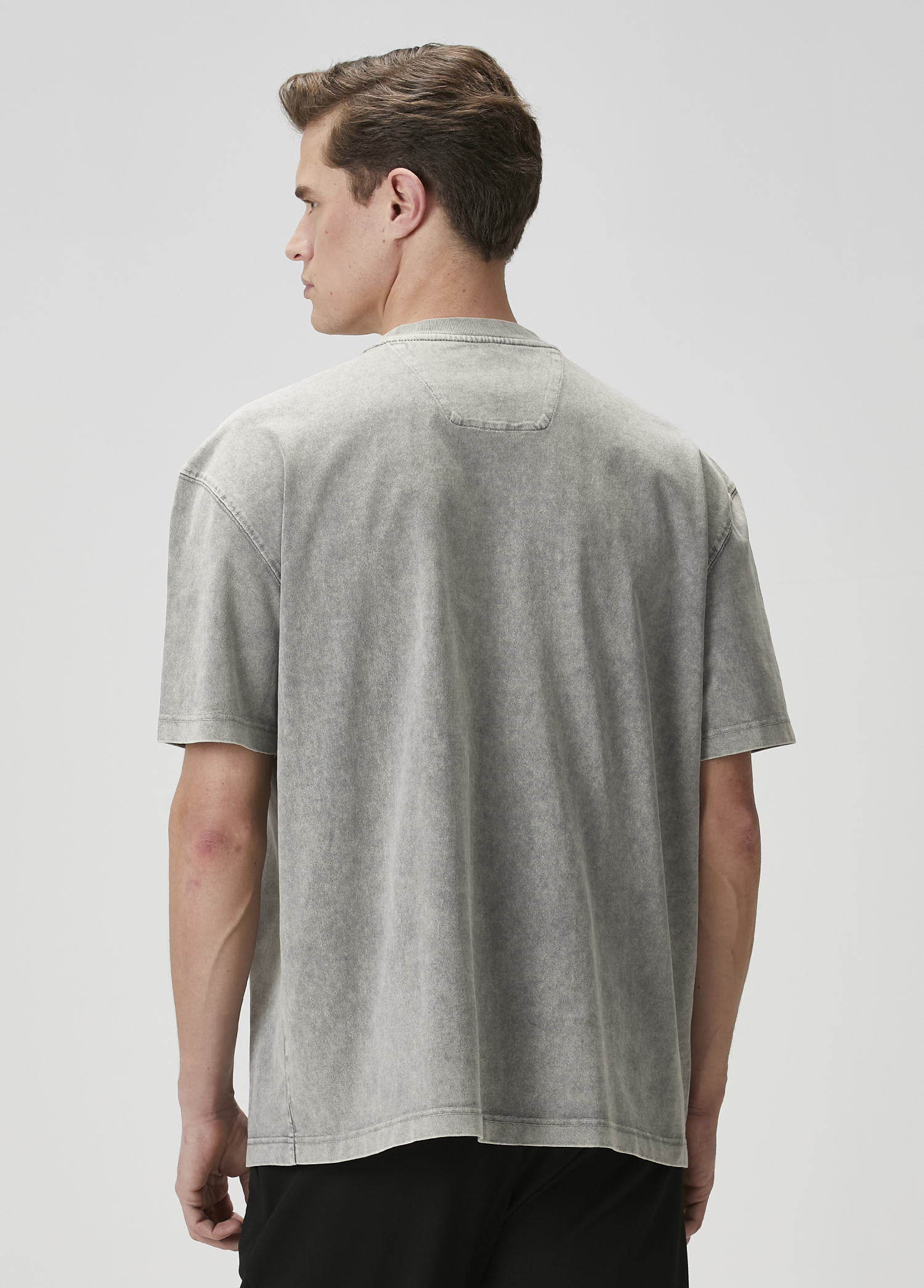 Antrasit Oversize T-shirt_4