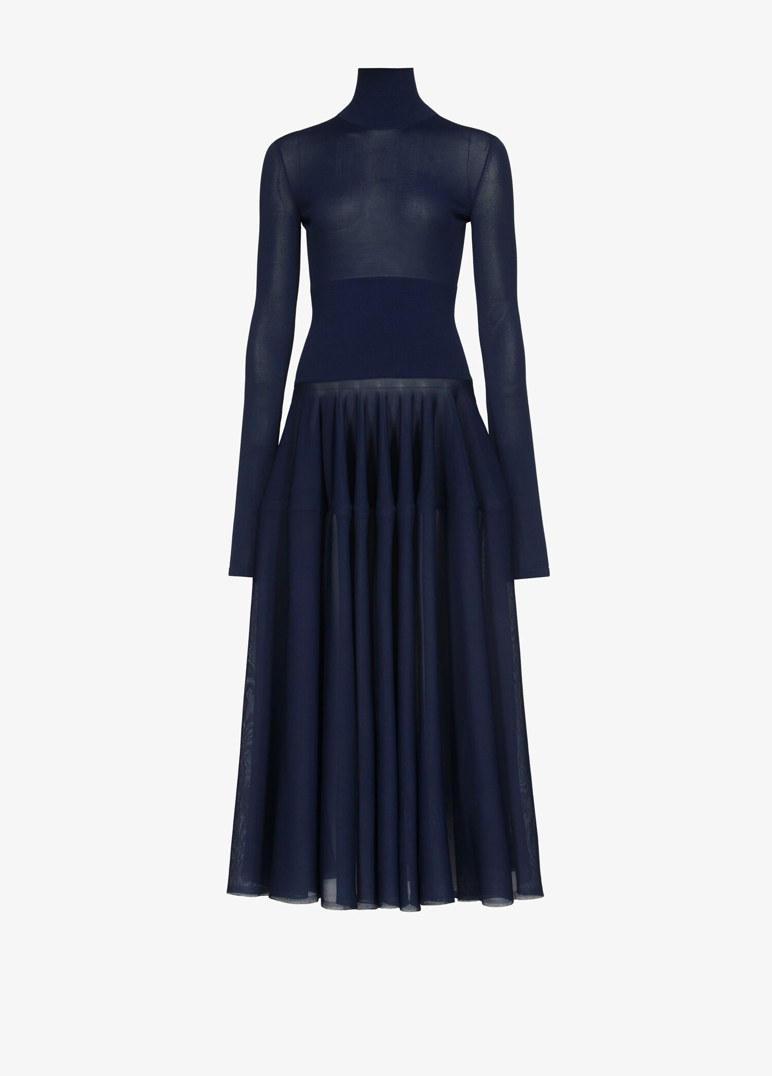 Turkuaz Maksi Peplum Elbise