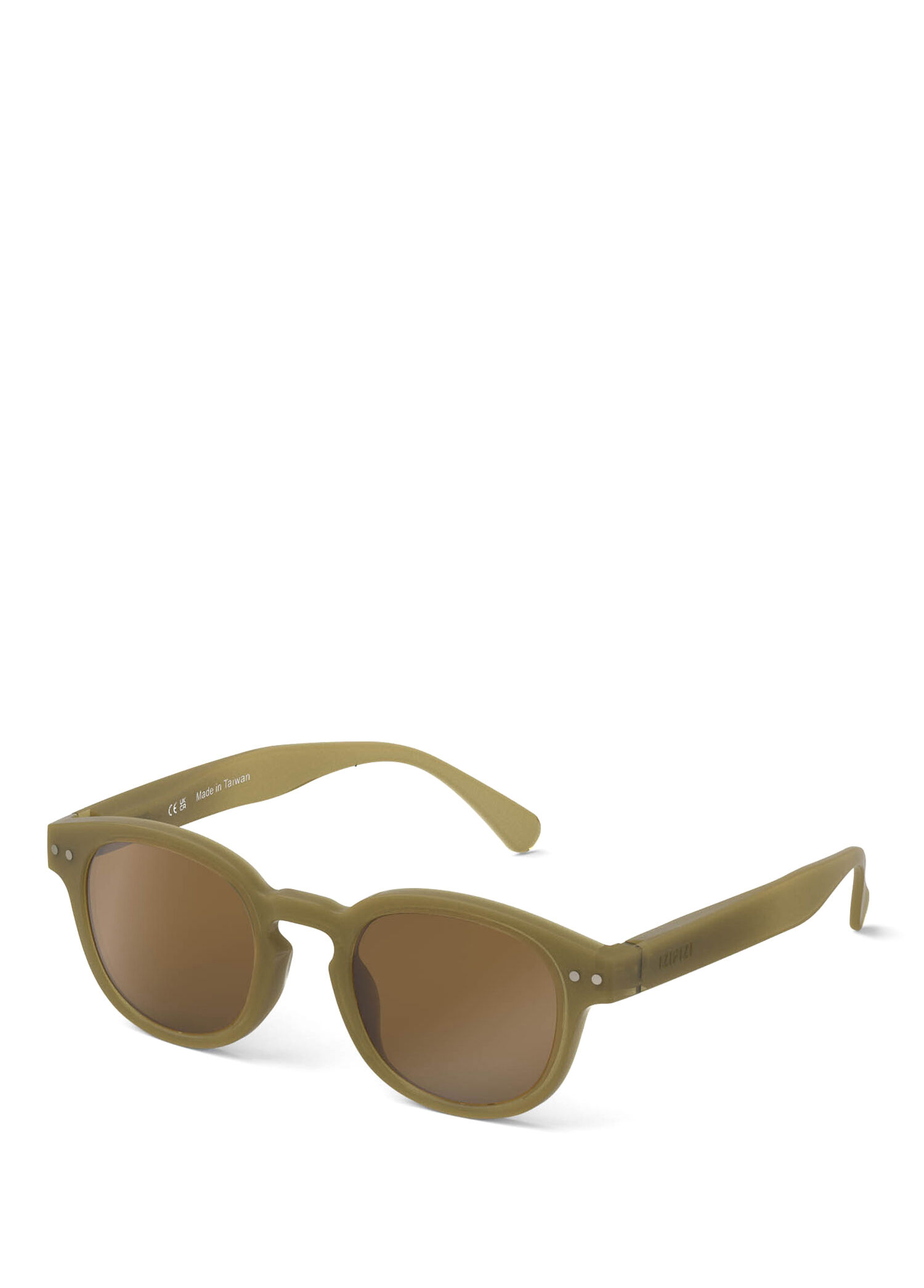Kids #c Olive Yeşil Unisex Çocuk Güneş Gözlüğü
