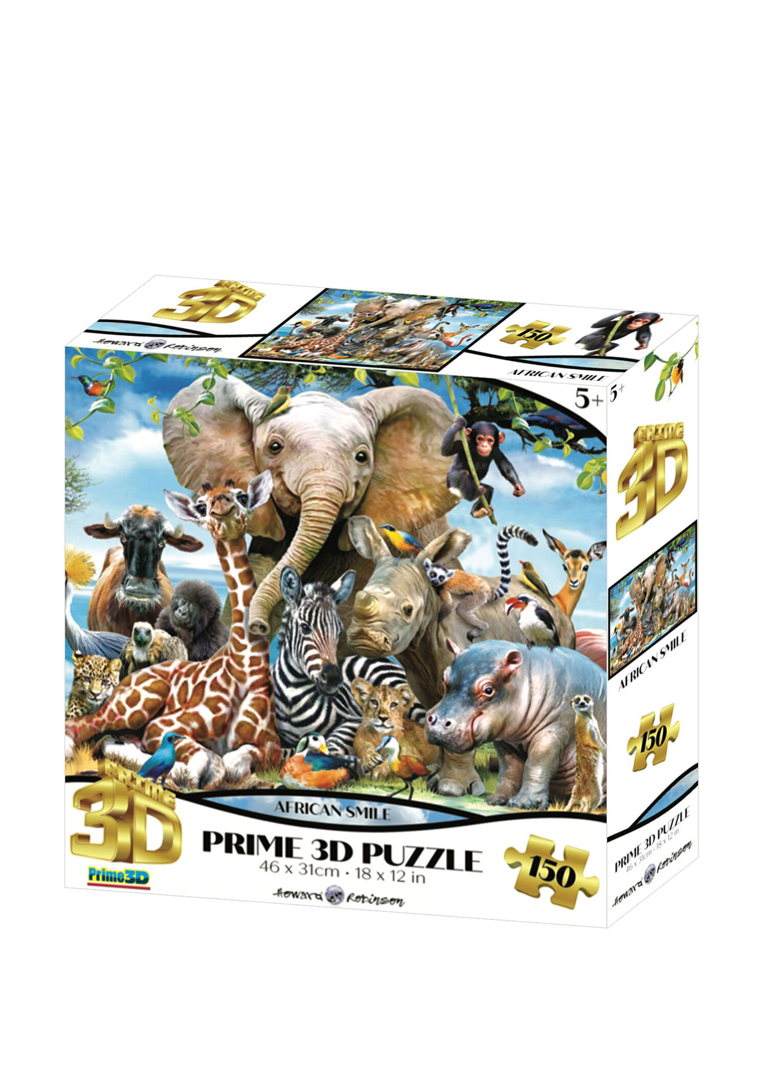 10873 Afrika Smile 150 Parça Puzzle