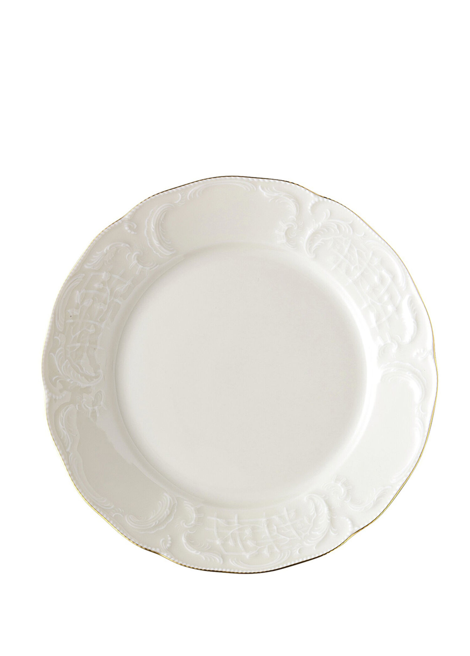 Sanssouci Elfenbein Gold Porselen Pasta Tabağı 21 cm