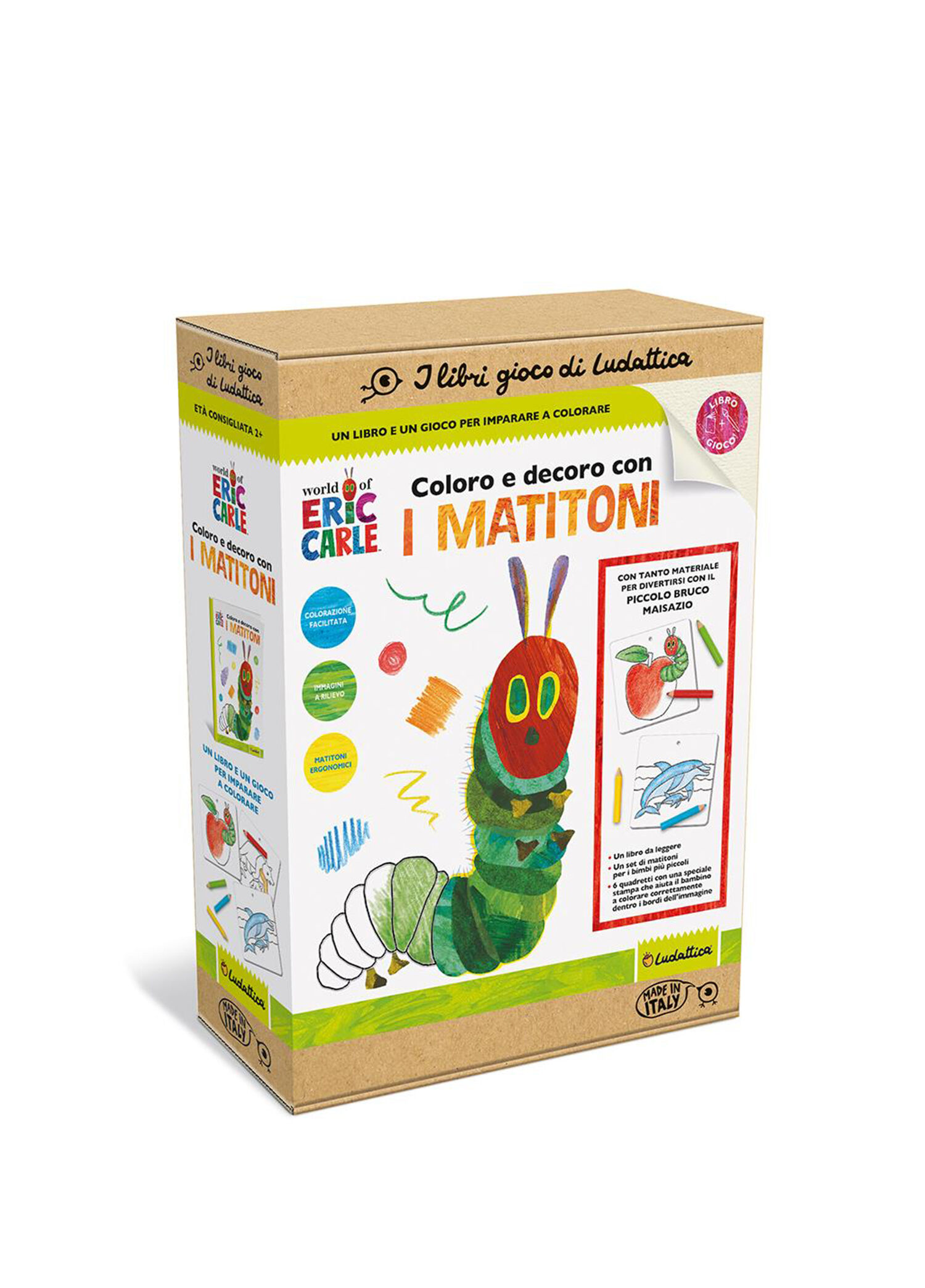 Coloro E Decoro Con I Matitoni Boyama Kitabı
