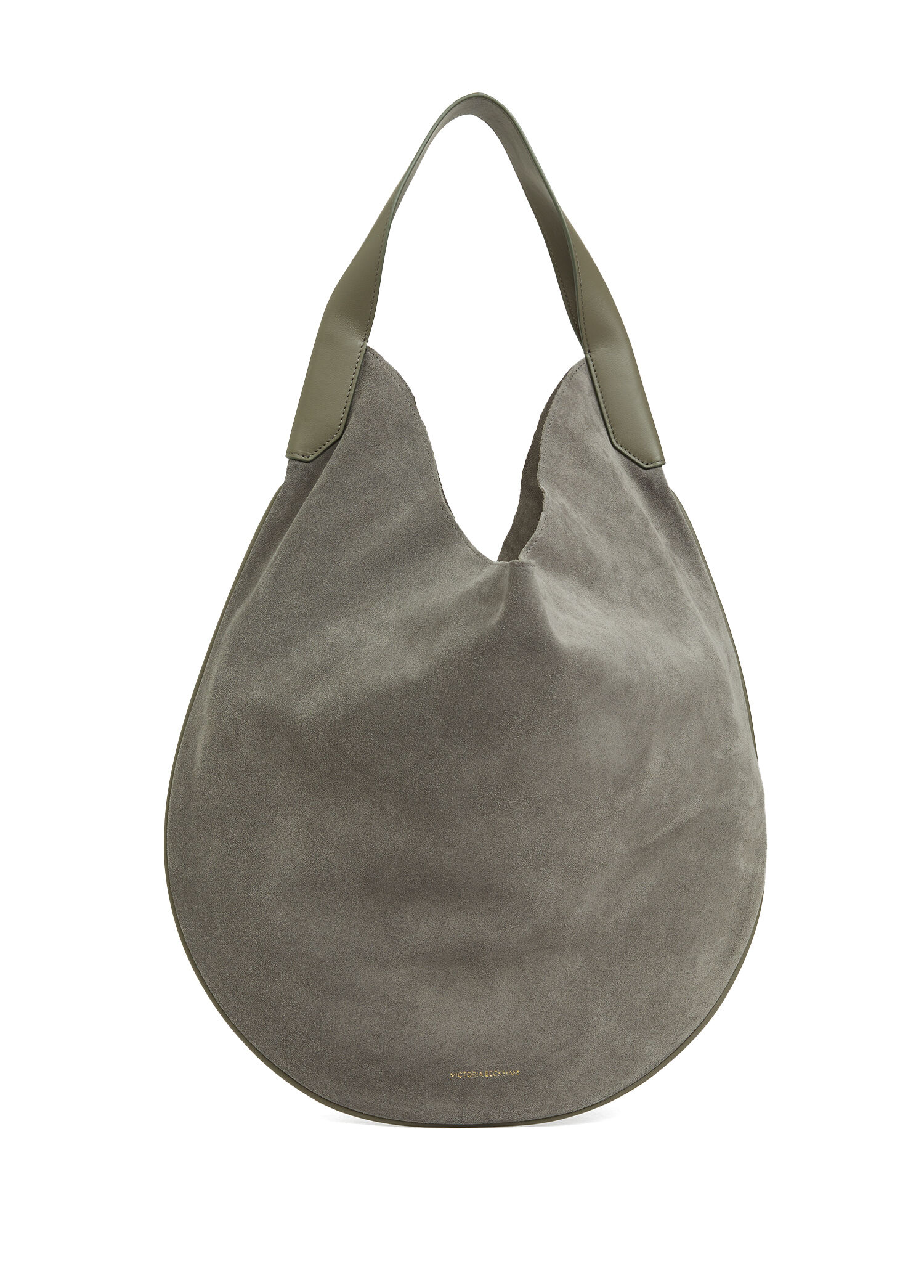 Soft Plié Gri Süet Hobo