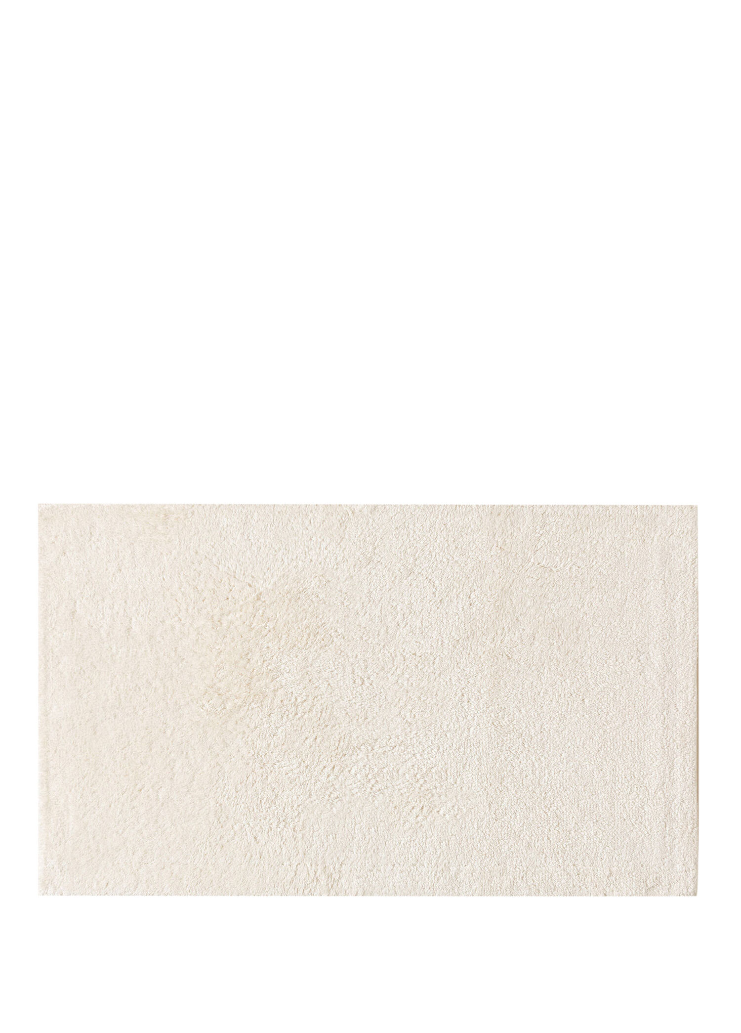 Bamboo Solid Ekru Banyo Paspası 60x100 cm