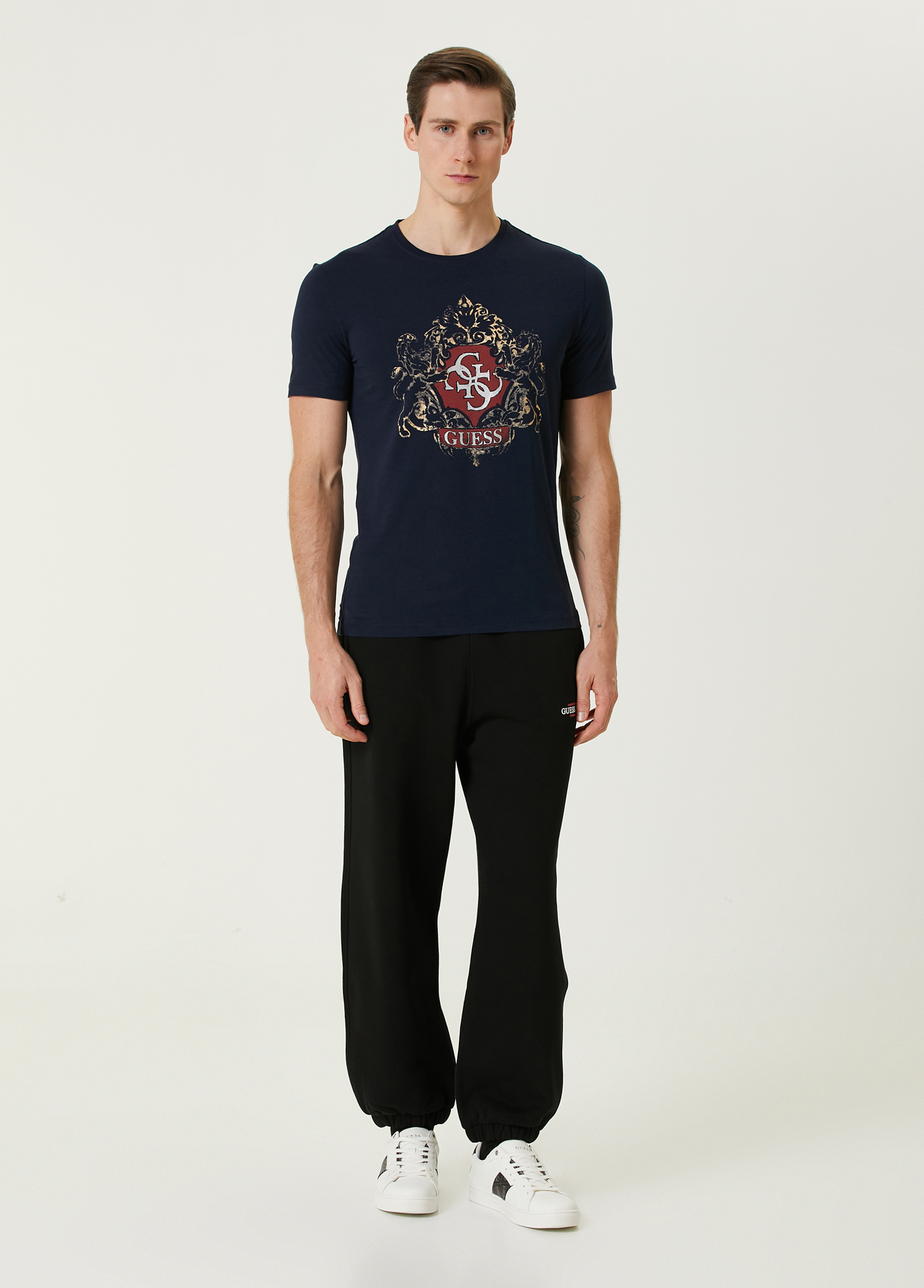 American Traditional Siyah Jogger Pantolon