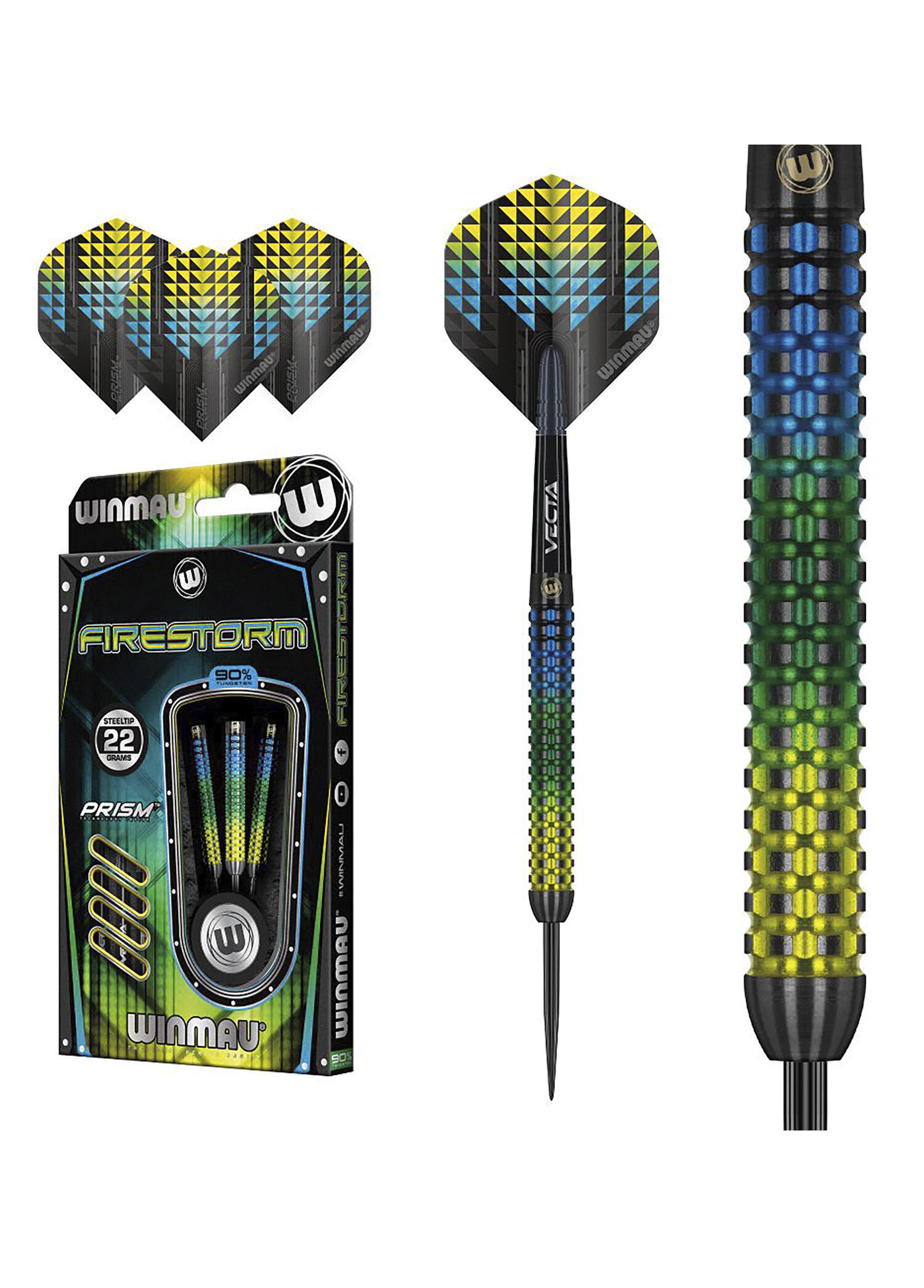Firestorm %90 Tungsten Çelik Uçlu Dart Oku 22 gr
