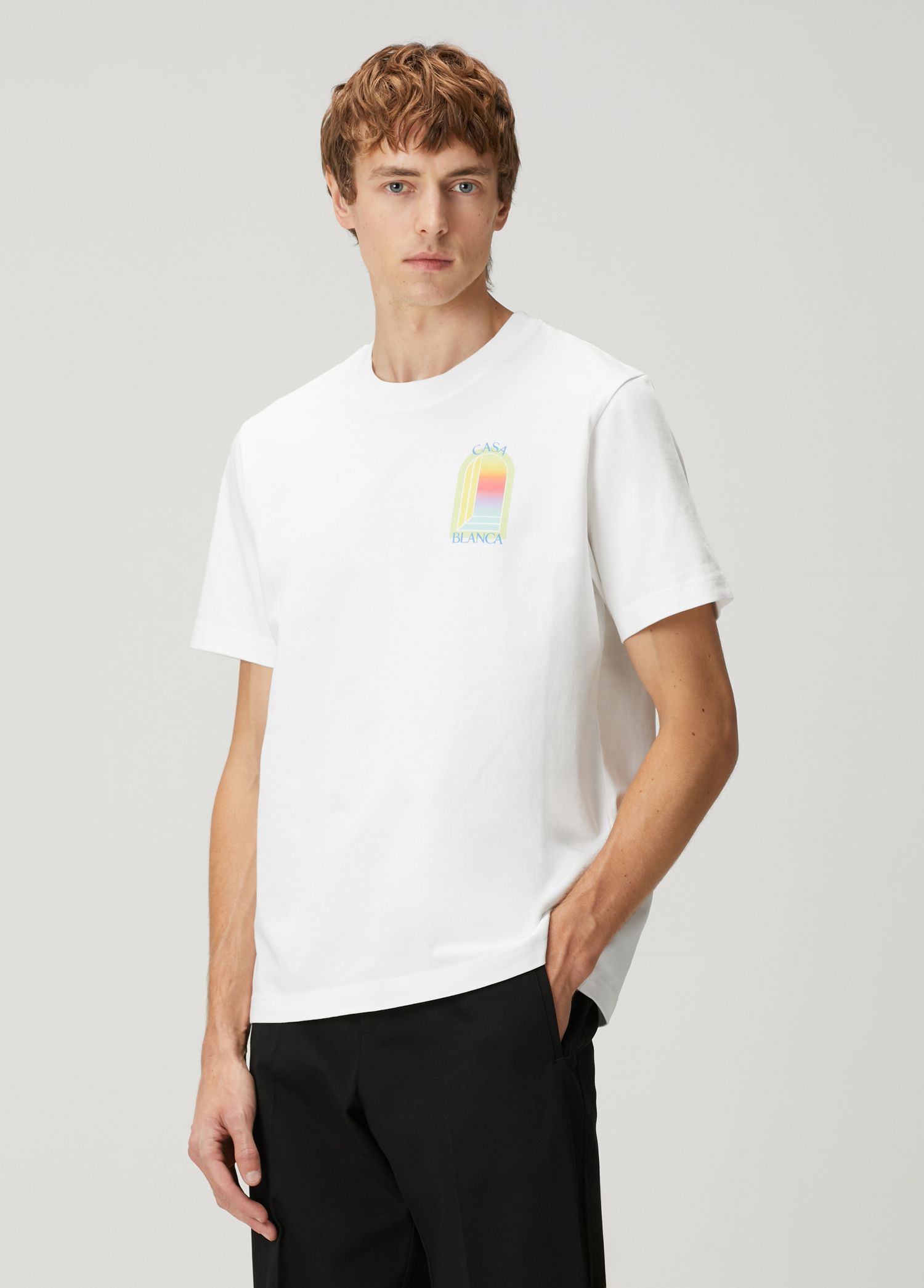 Casablanca Beyaz Erkek Beyaz T-shirt 1915408 | Beymen