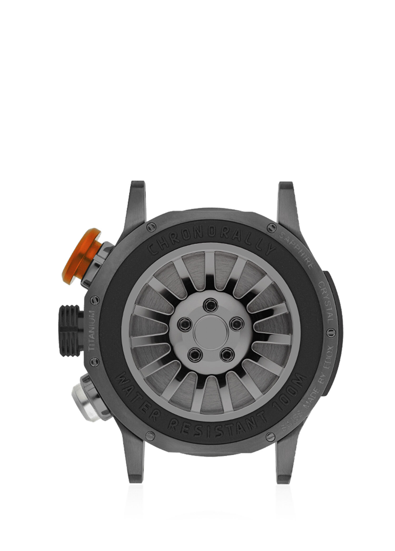 Edox - Neptunian 38003-TINGNOCAO-GNO Orange Unisex Watch