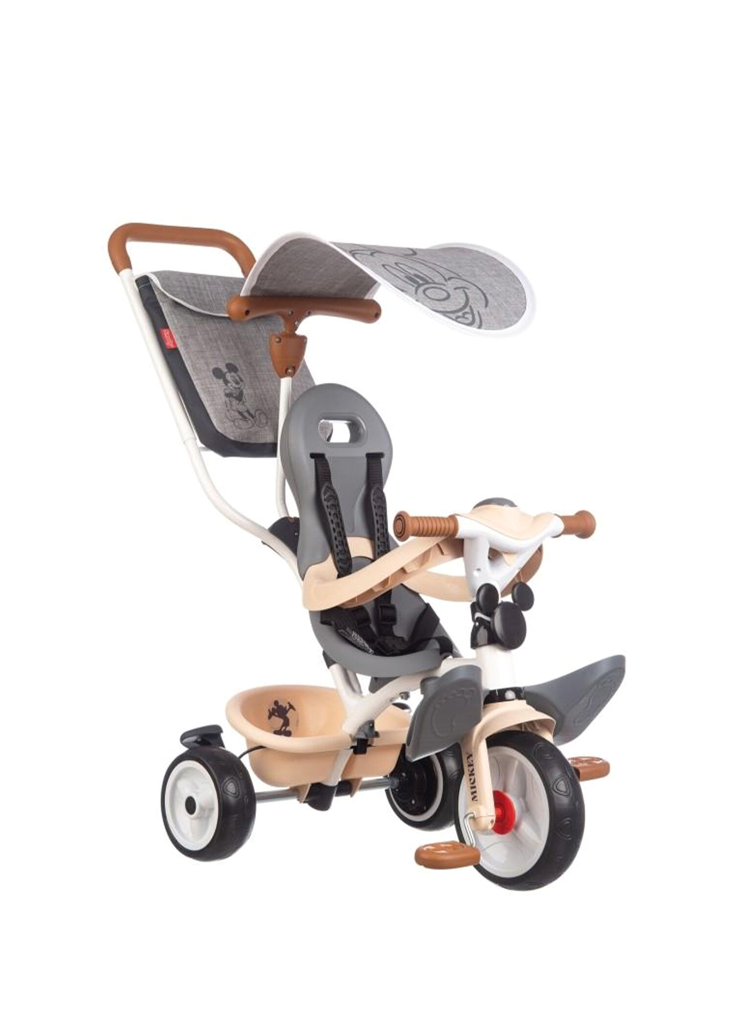 Mickey Baby Balade Plus Bej Gri 3 Tekerlekli 10+ Ay Çocuk Bisikleti