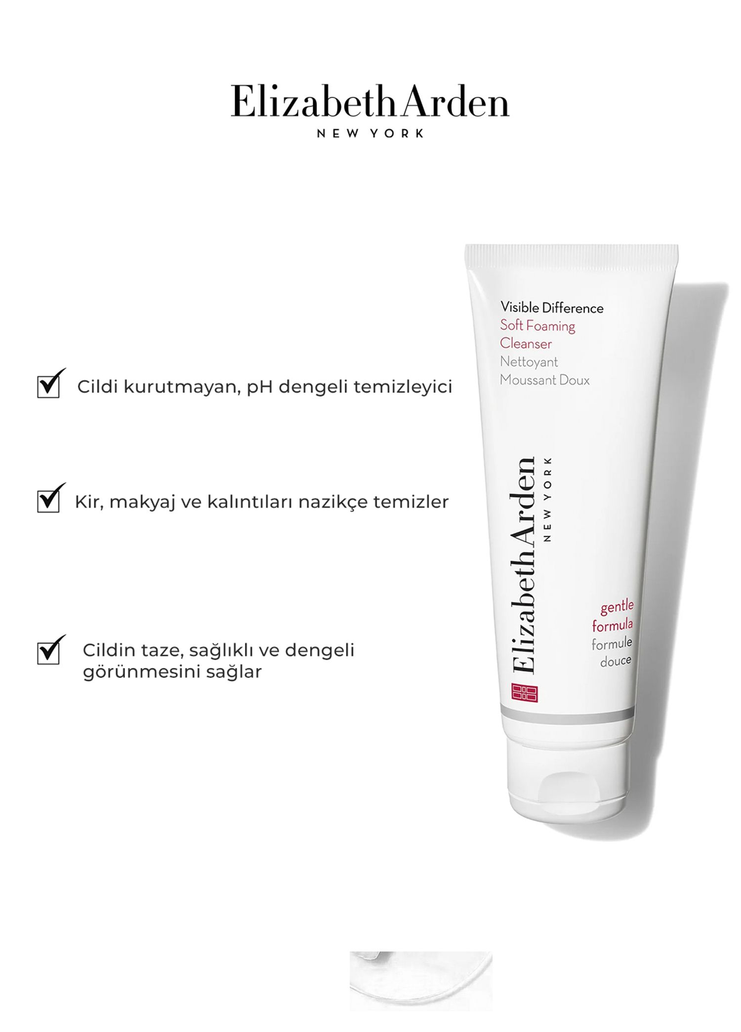 Elizabeth Arden - Visible Difference Soft Foaming Cleanser Köpük