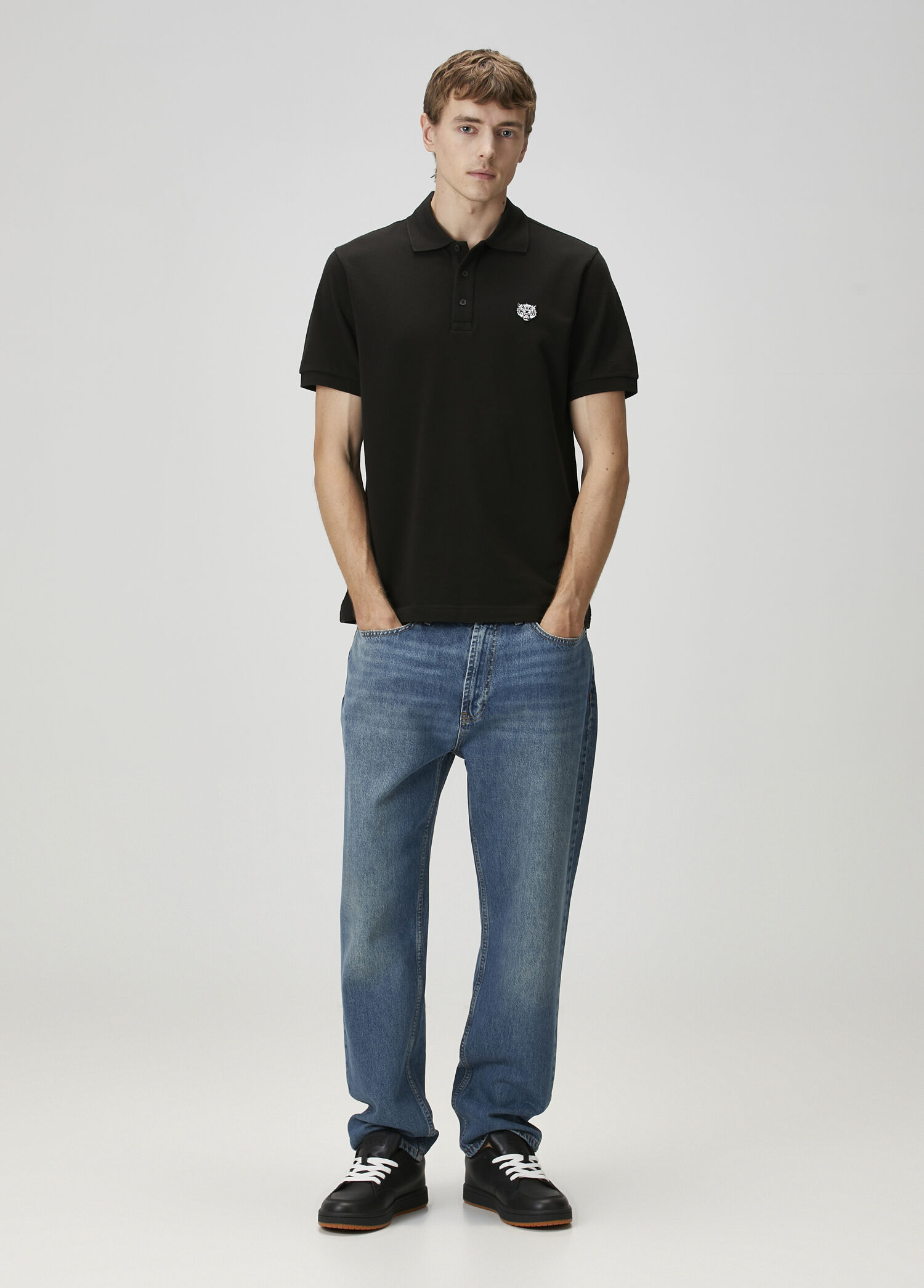 Kenzo Siyah Erkek Siyah Polo Yaka T-shirt 1768780 | Beymen