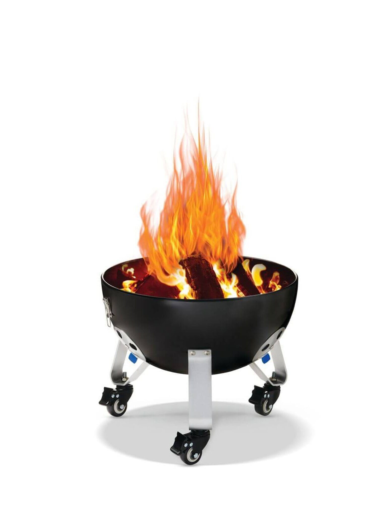 Napoleon - Apollo 5in1 18 Smoker Siyah Çelik Kömürlü Barbekü - Siyah