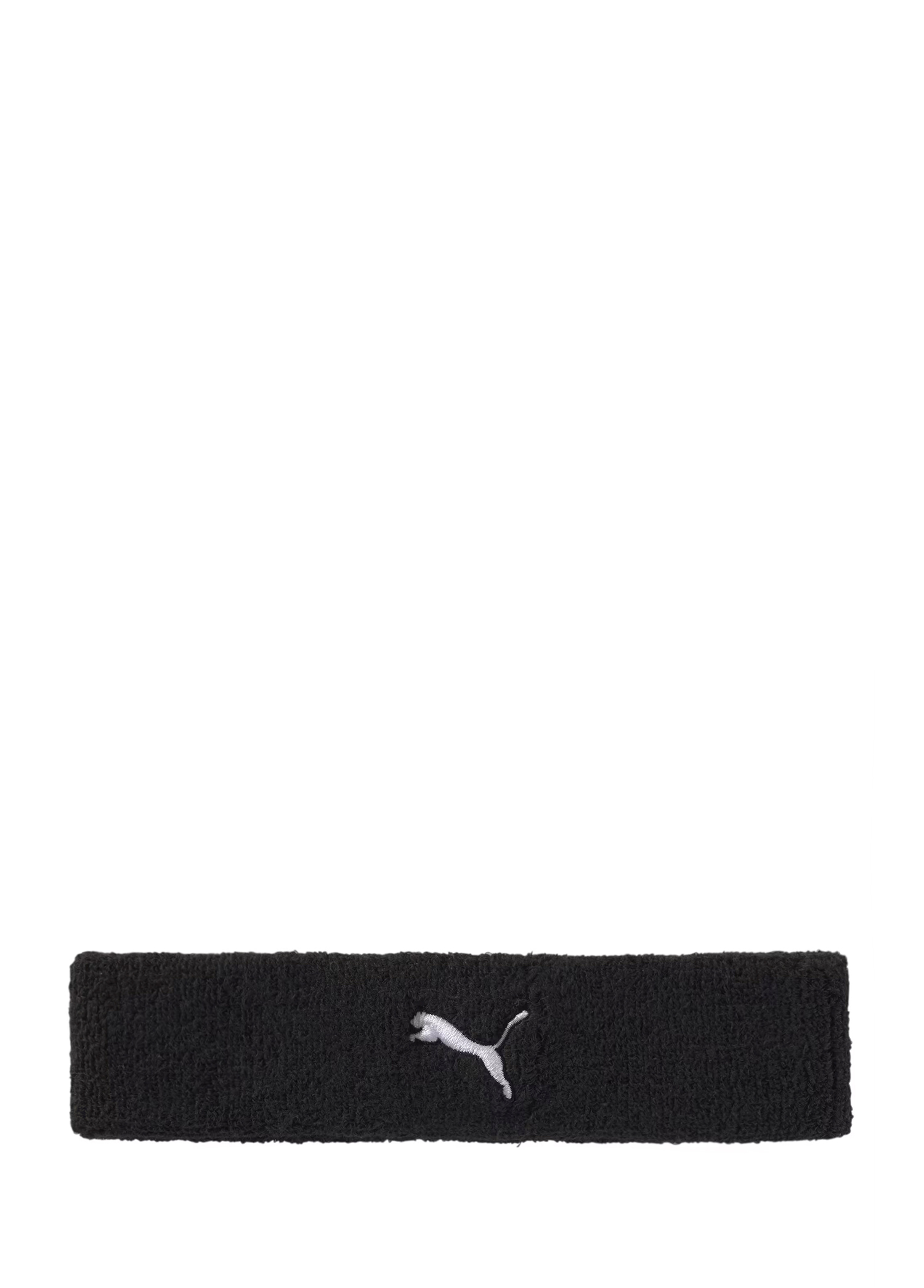 Puma - Logo Detailed Sports Bandana - Black