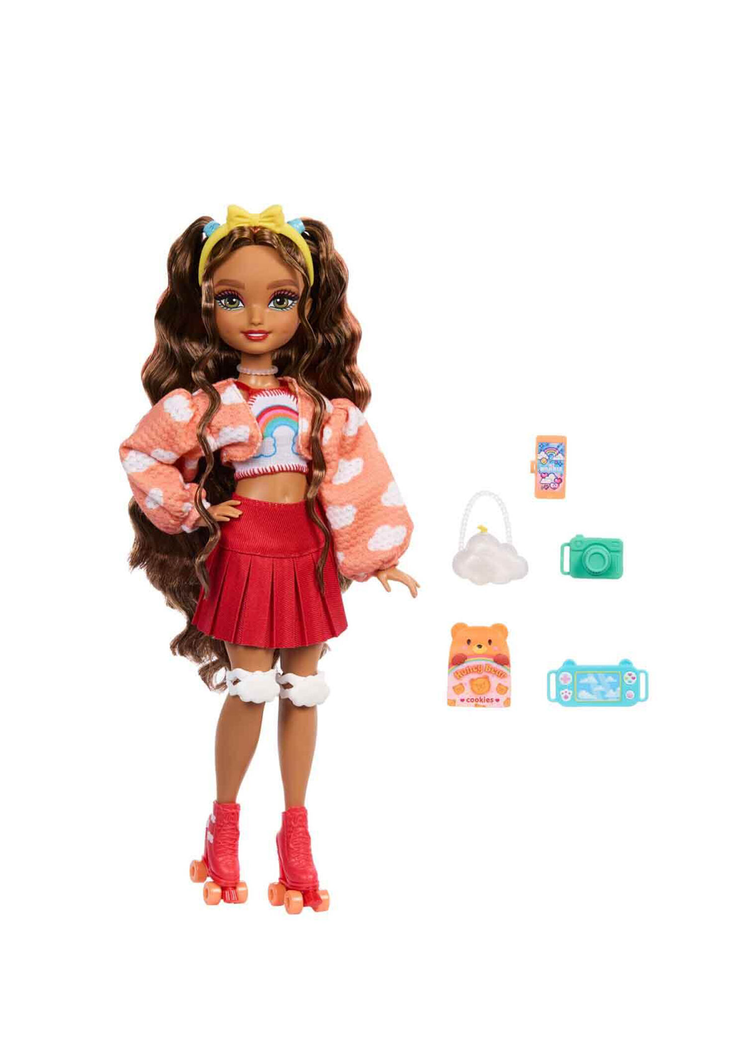 Dream Besties Paten Partisi Teresa Bebek ve Aksesuarlar JFX98
