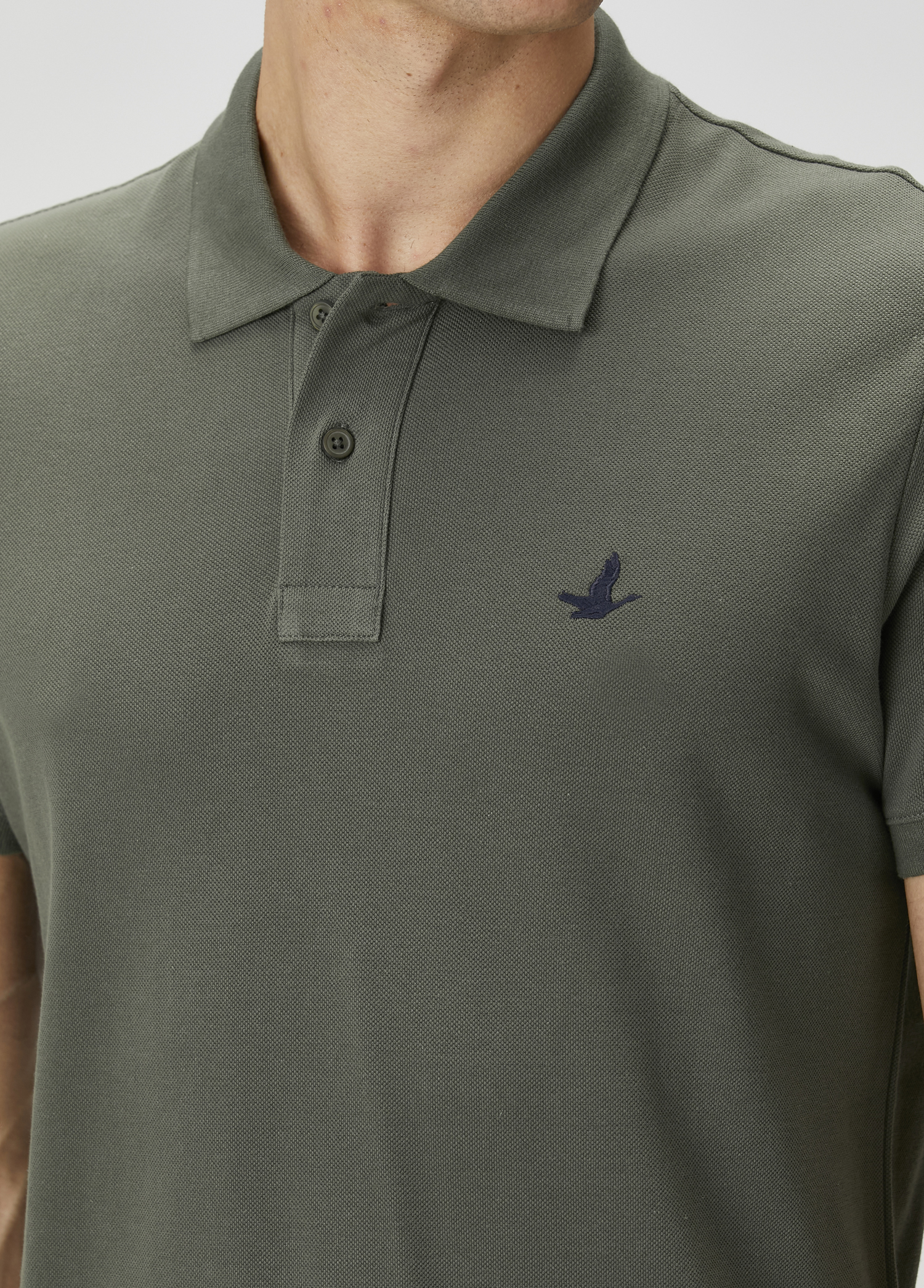 Haki Polo Yaka T-shirt_4